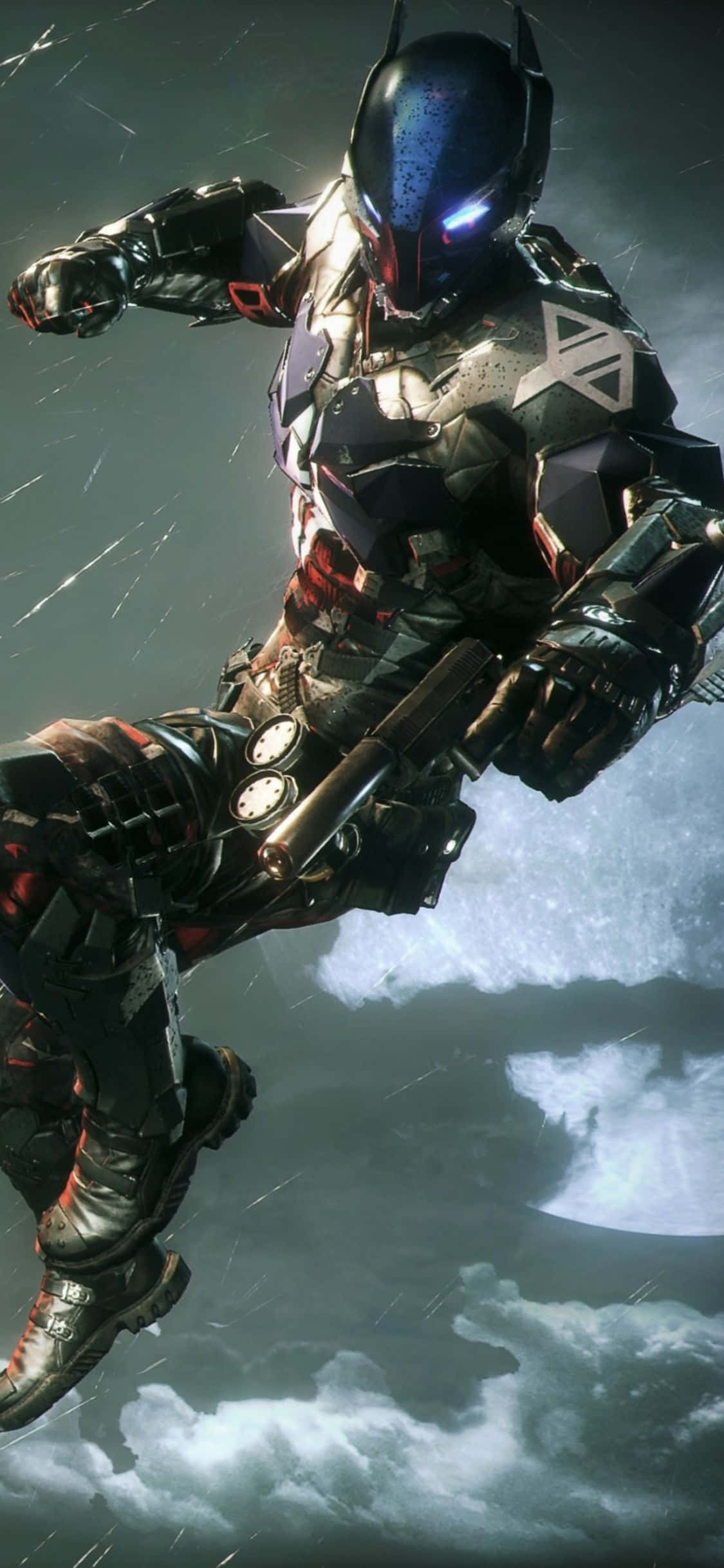 iPhone Xs pelitausta Arkham Knight Taustakuvat