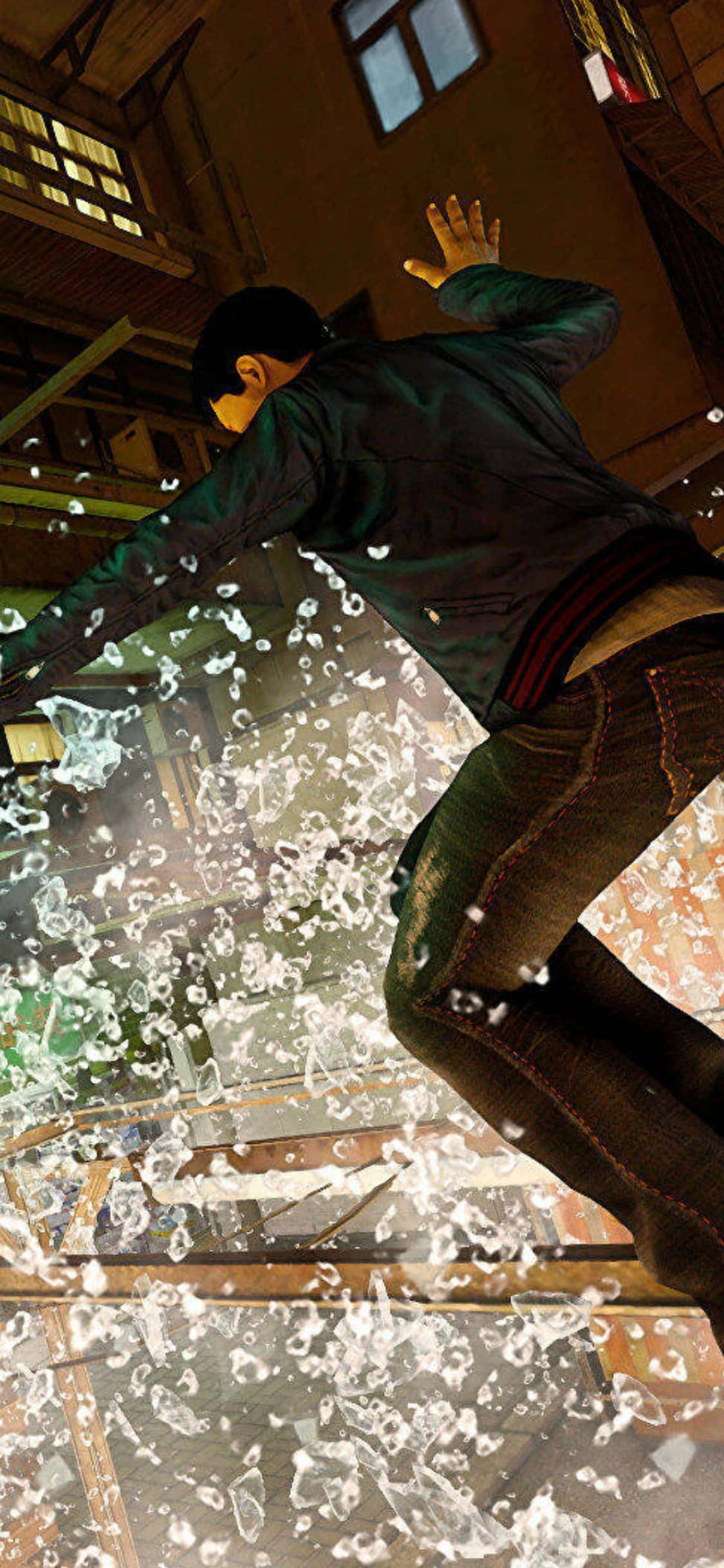 iPhone Xs Sleeping Dogs Lasikatto Tausta Taustakuvat