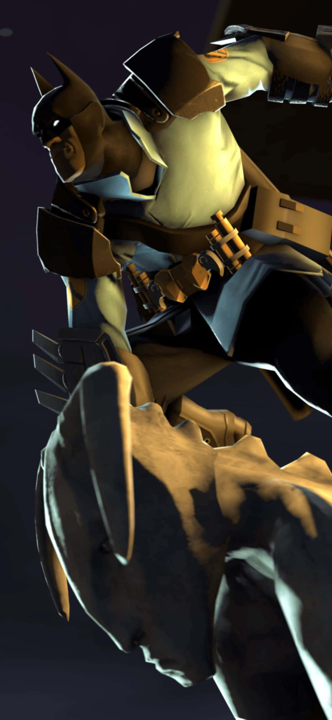 iPhone XS Team Fortress 2 Batman Arkham Cowl -taustakuva Taustakuvat