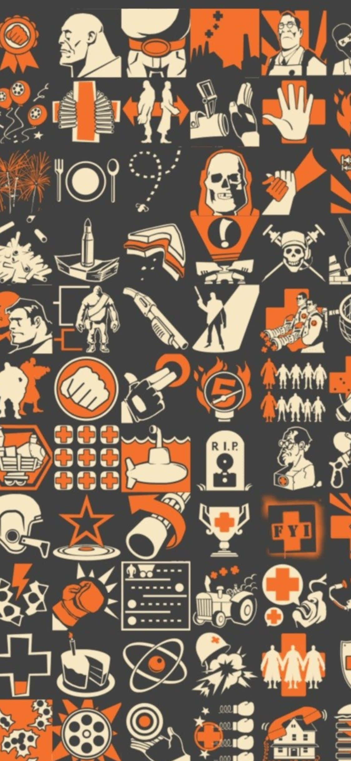 iPhone Xs Tf2 Tausta Logot Ja Tarrat Taustakuvat