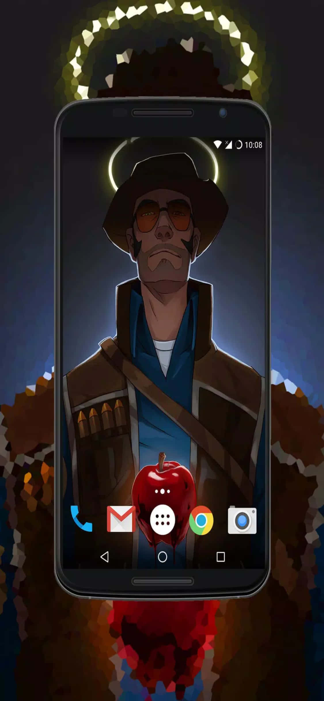 iPhone Xs Tf2 Taustakuva Android-näyttö Tarkka-ampujan Kanssa Taustakuvat