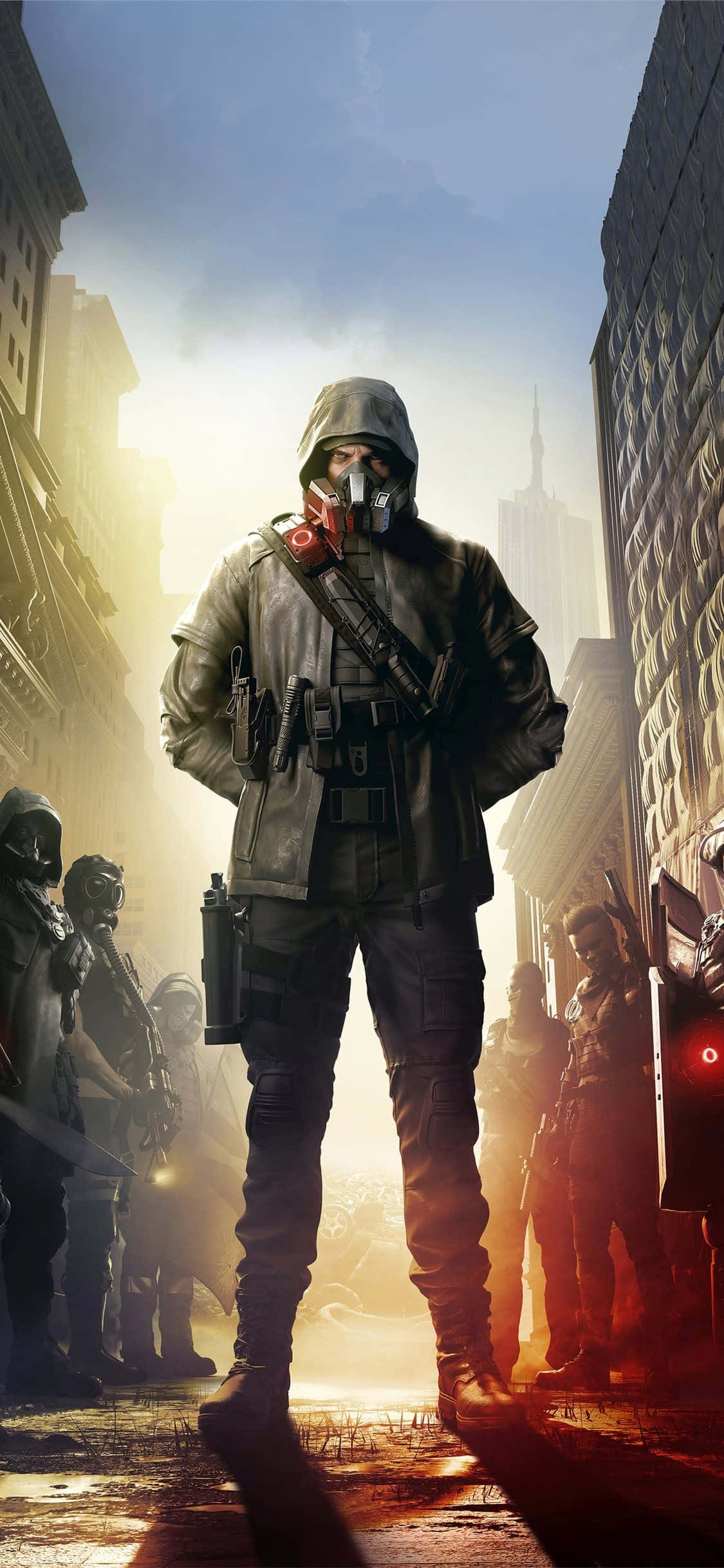 iPhone Xs The Division -tausta ryhmänjohtaja Taustakuvat