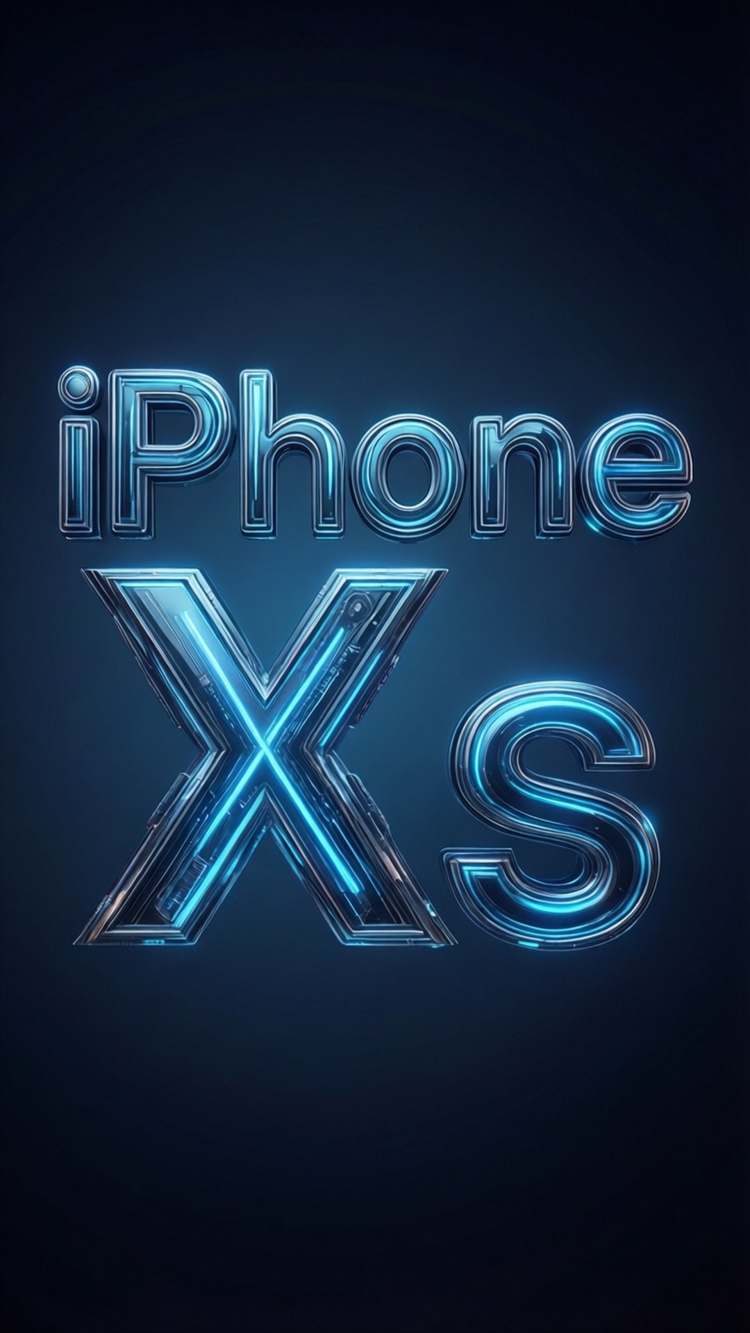 iPhone Xs Typografia Taustakuvat