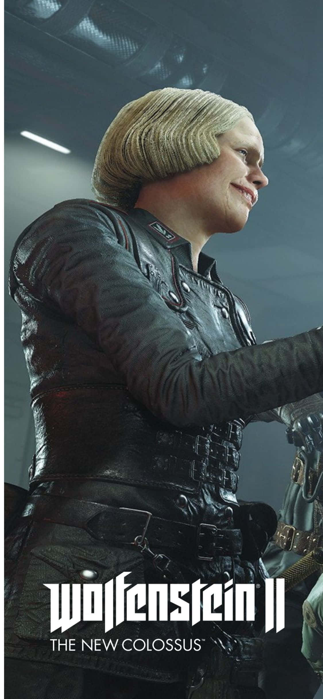 iPhone Xs Wolfenstein Ii Irene Engel Deal -taustakuva Taustakuvat