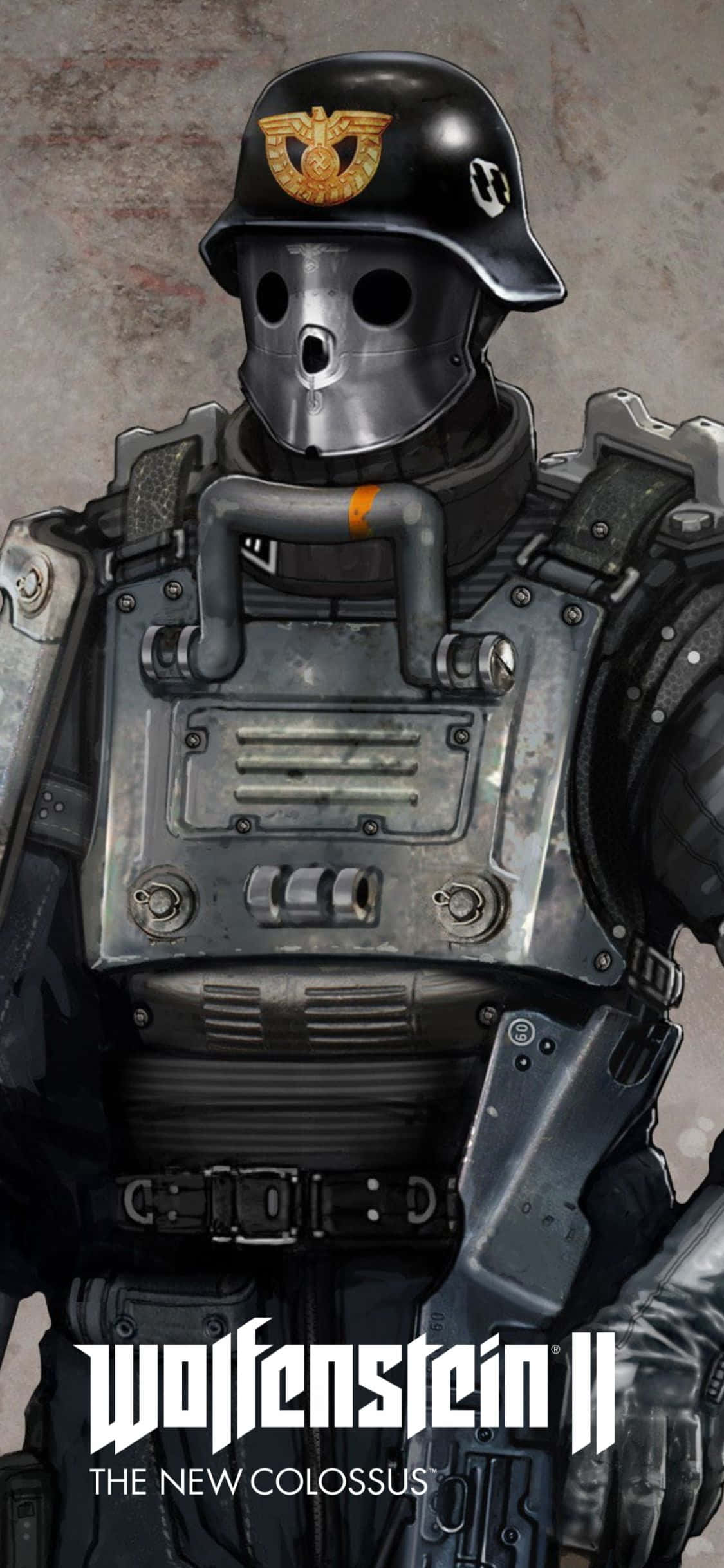 iPhone Xs Wolfenstein II -partiosotilastausta Taustakuvat