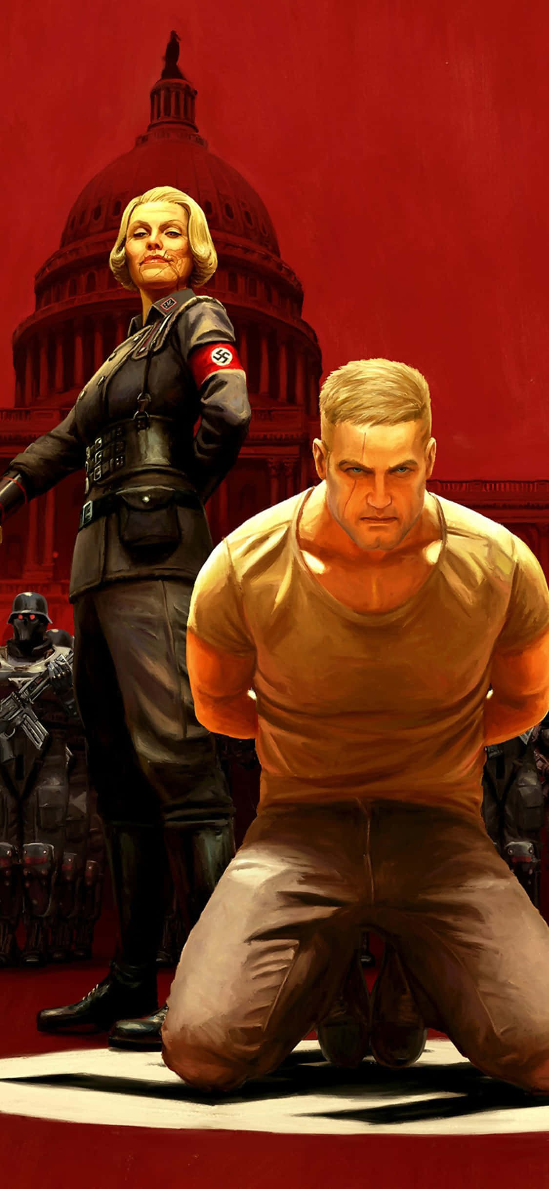 iPhone Xs Wolfenstein II The New Colossus tausta Taustakuvat