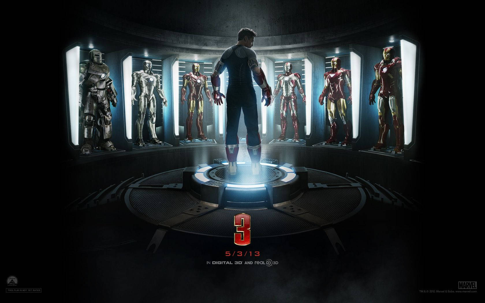 Iron Man -pukukokoelma -taustakuva