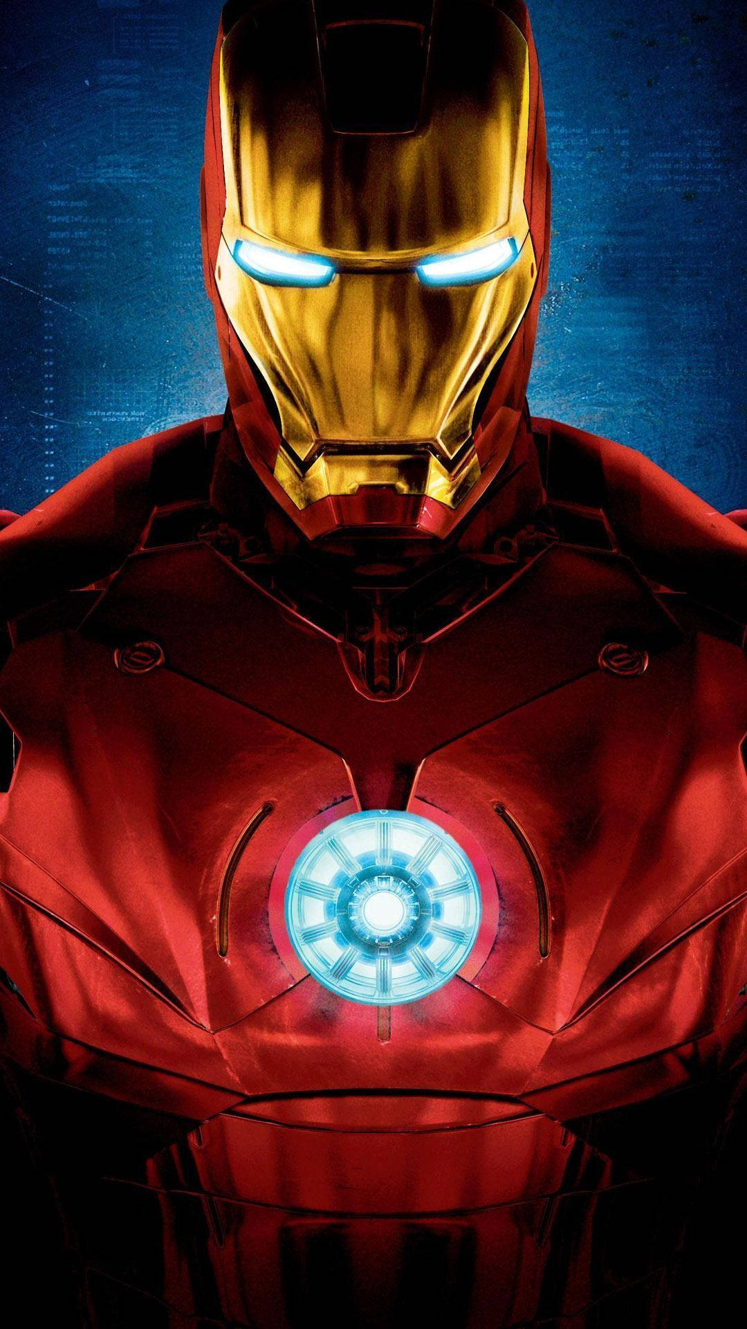 Iron Man punainen panssari taustakuva