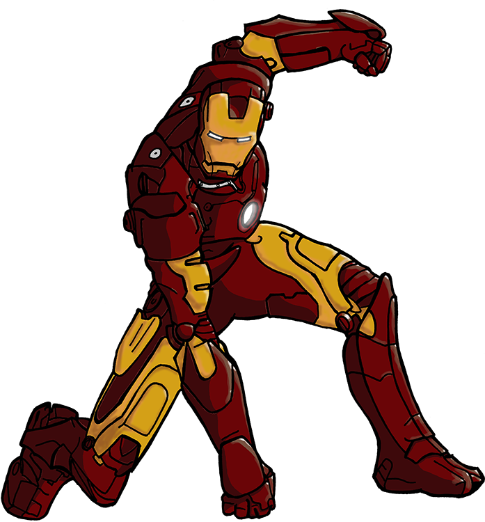 Iron Manin toimintaposeeraus Taustakuvat