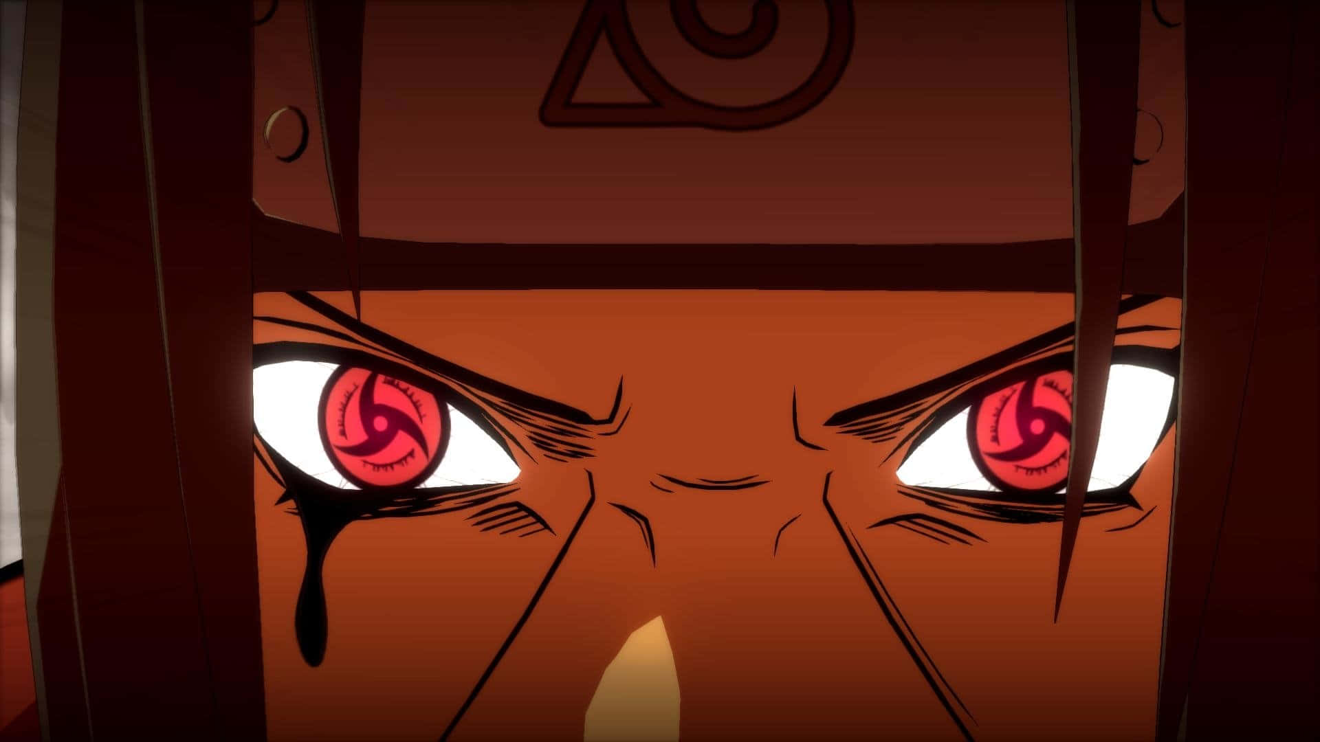 Itachi Mangekyou Sharingan lähikuva punainen silmä Taustakuvat