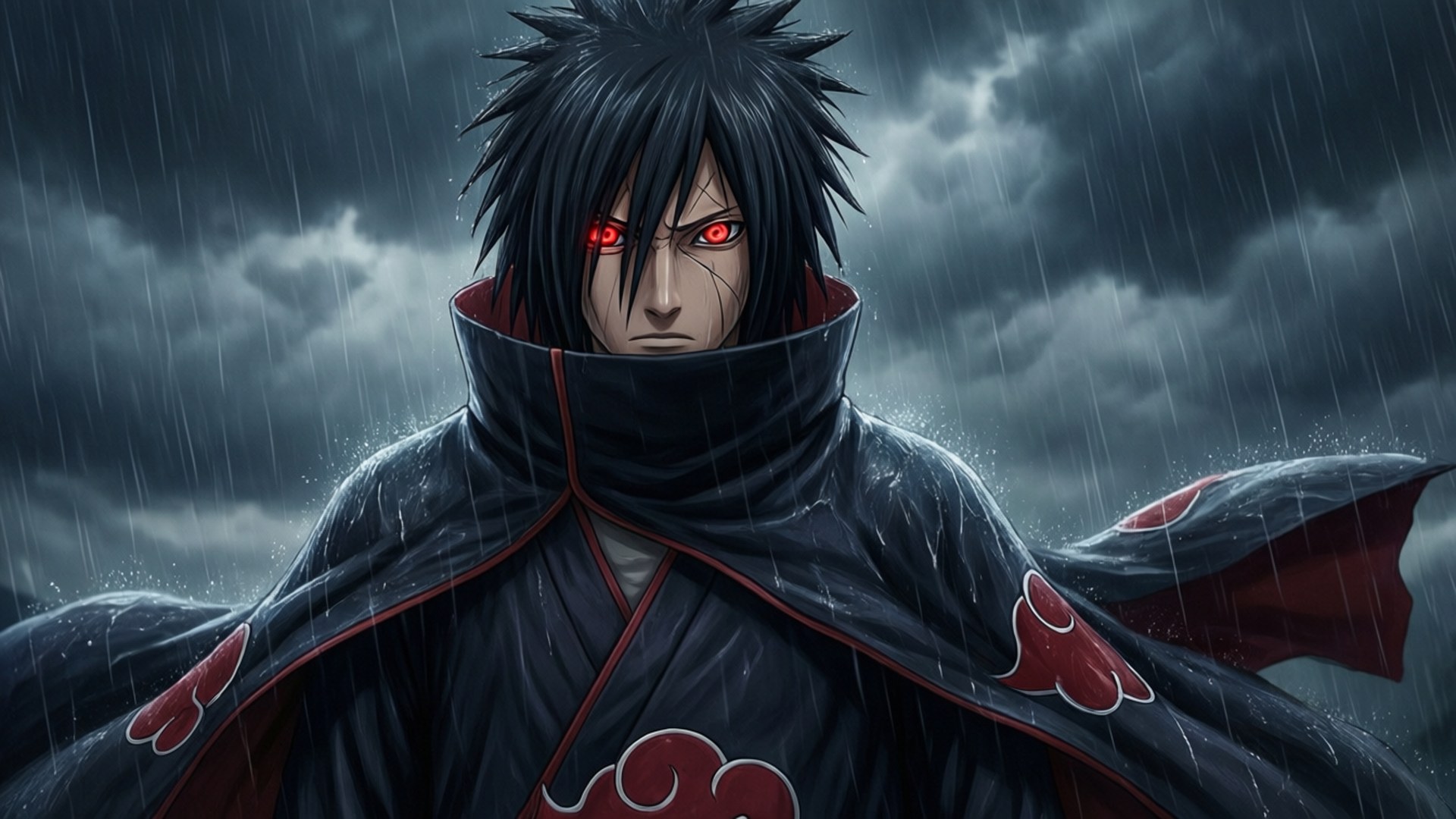 Itachi sateessa Taustakuvat