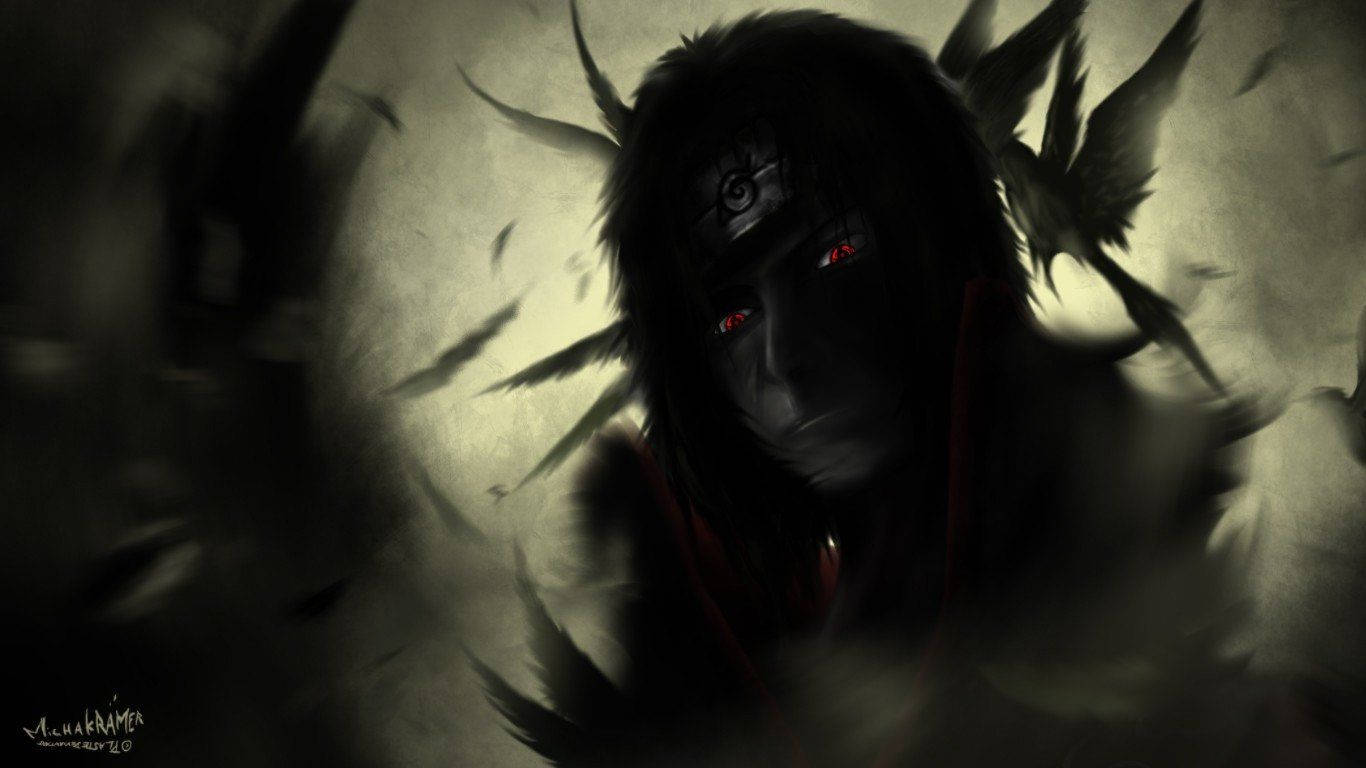 Itachi Uchiha, piilotettu voima suuremman hyvän puolesta Taustakuvat