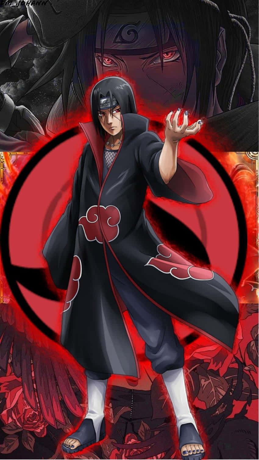 Itachi Uchiha pyöreä muoto takana Taustakuvat