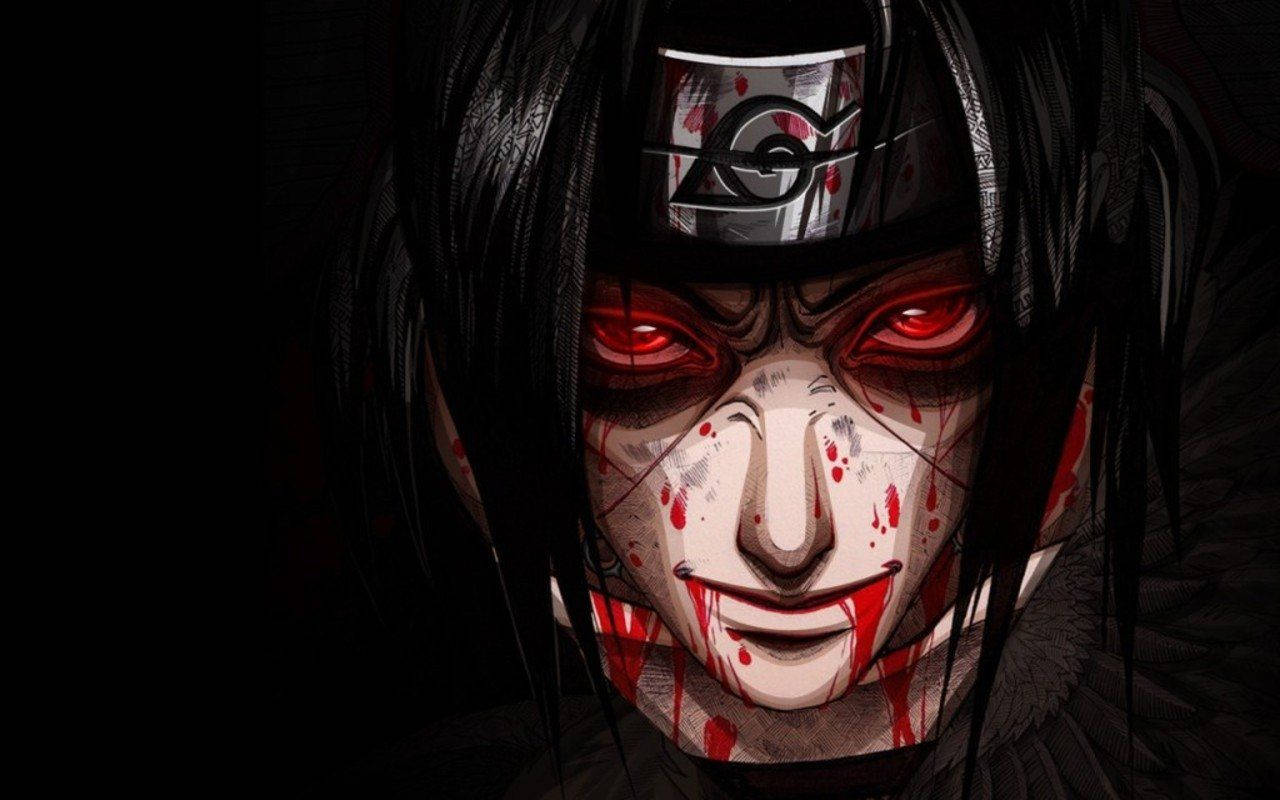 1280x800 Itachi Uchiha HD taustakuva ja taustakuva — Tumma anime GIF Taustakuvat