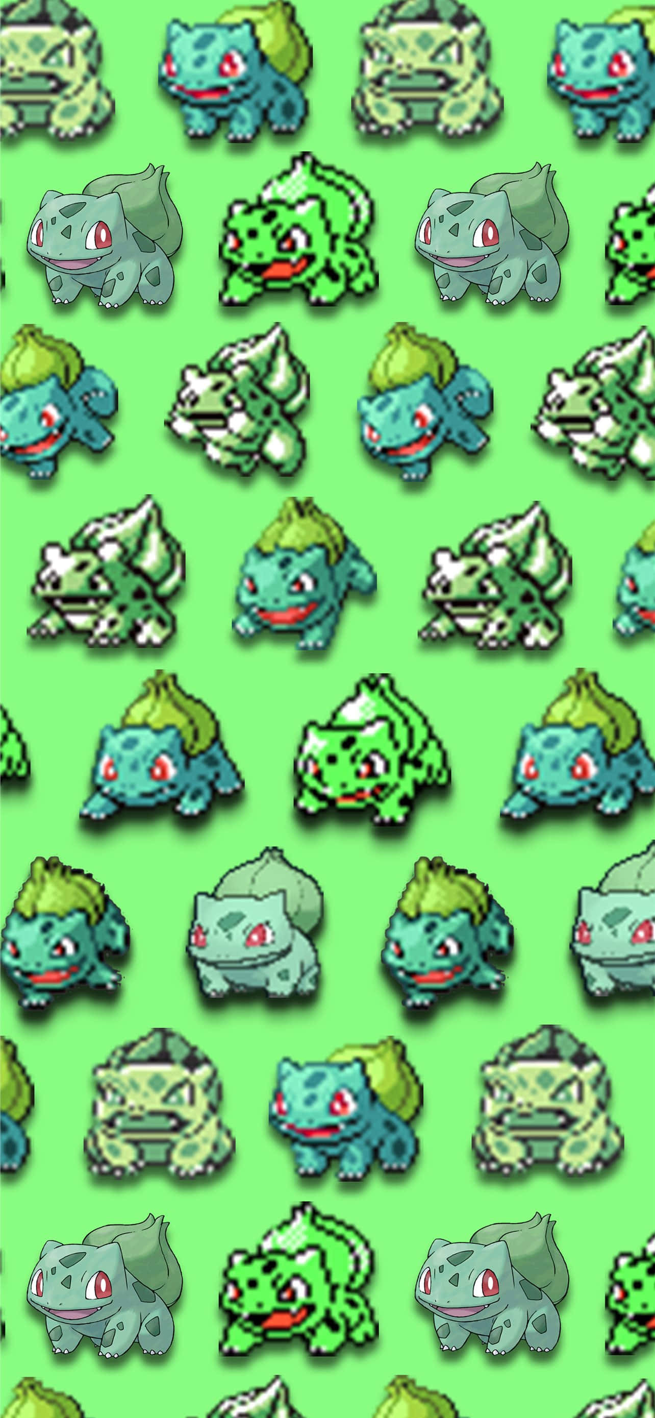 Ivysaur kirkkaanvihreä Taustakuvat