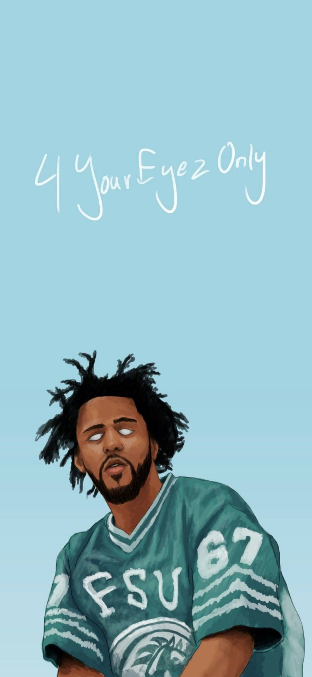 J Cole digitaalinen taide Taustakuvat