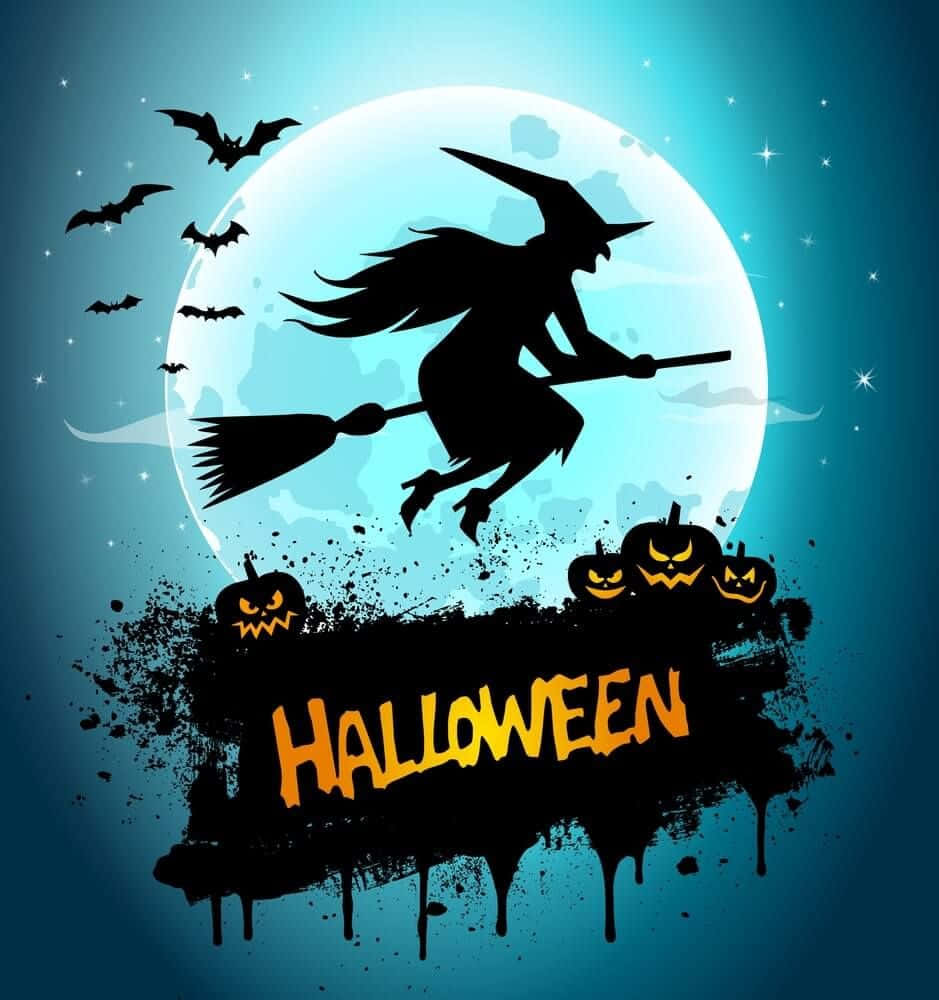 Jäätyneenä pelosta, tämä sarjakuvakurpitsa vapisee Halloween-yönä Taustakuvat
