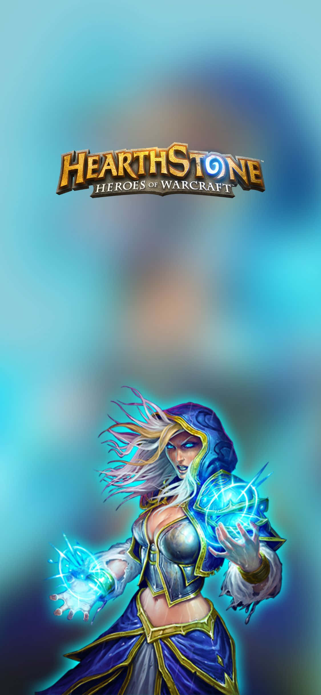 Jaina Proudmoore iPhone XS Hearthstone -taustakuva Taustakuvat