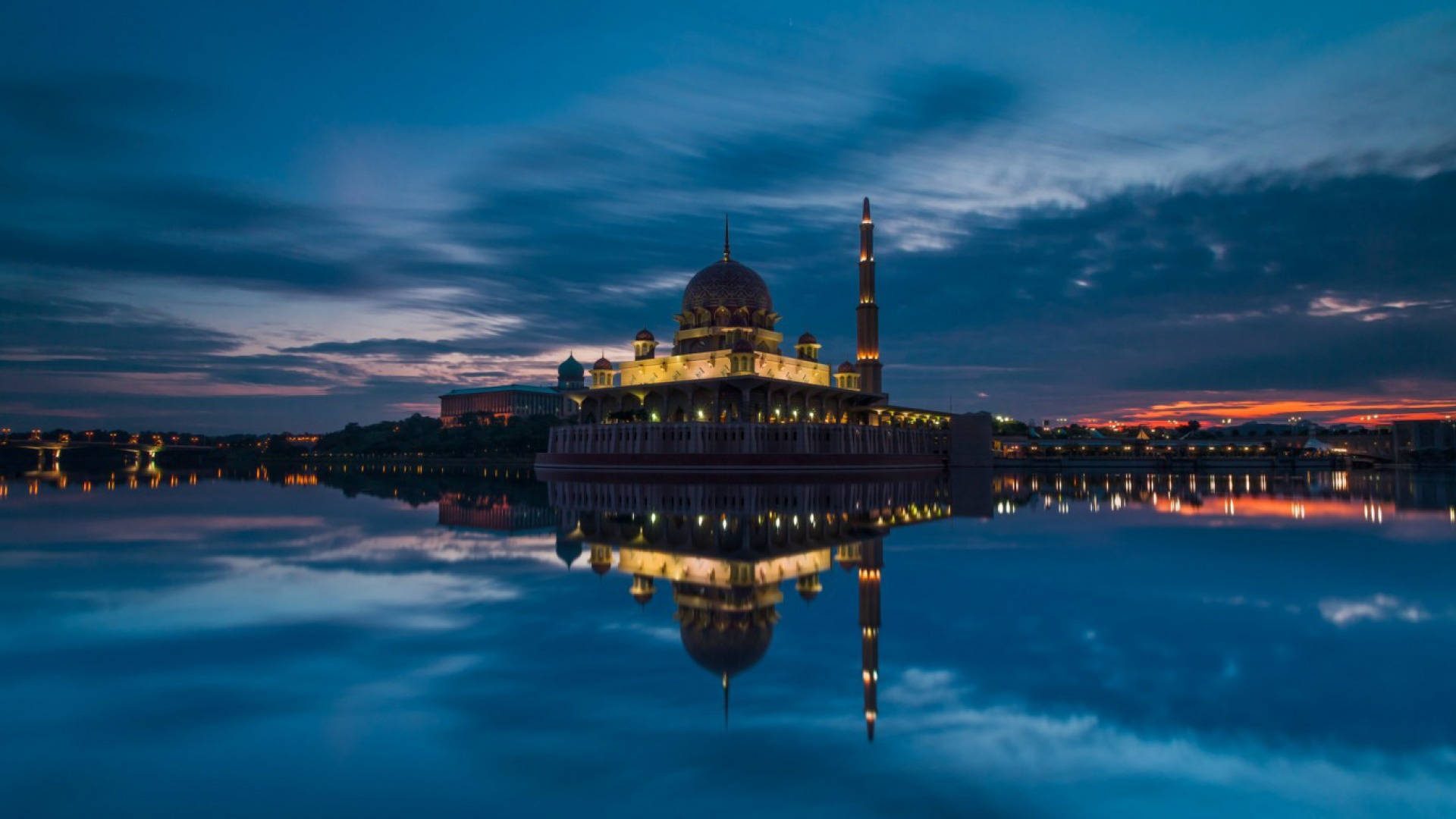 Jakartan veden heijastus Taustakuvat