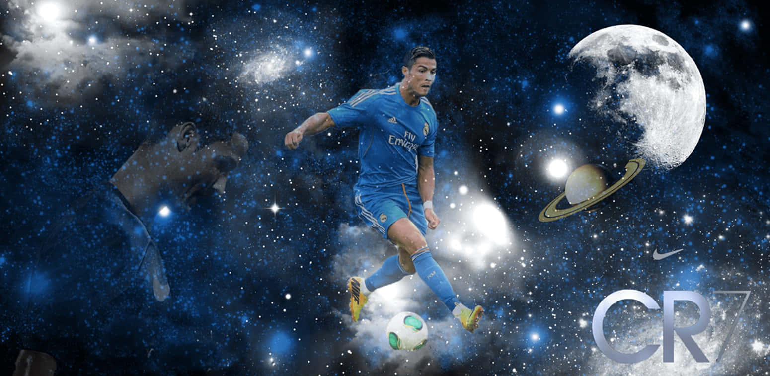 Jalkapallogalaksi Cristiano Ronaldo -juliste Taustakuvat