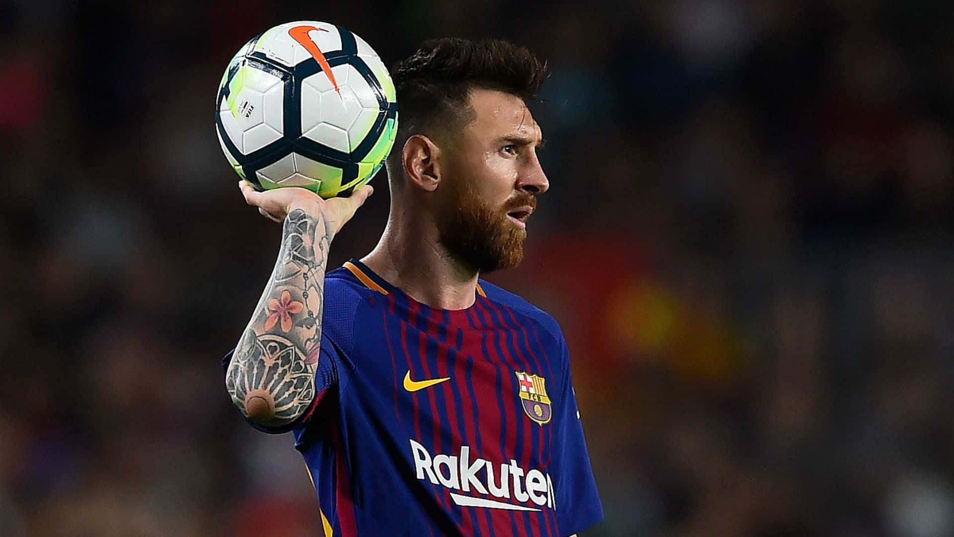 Jalkapallon taidetta: Lionel Messi Taustakuvat