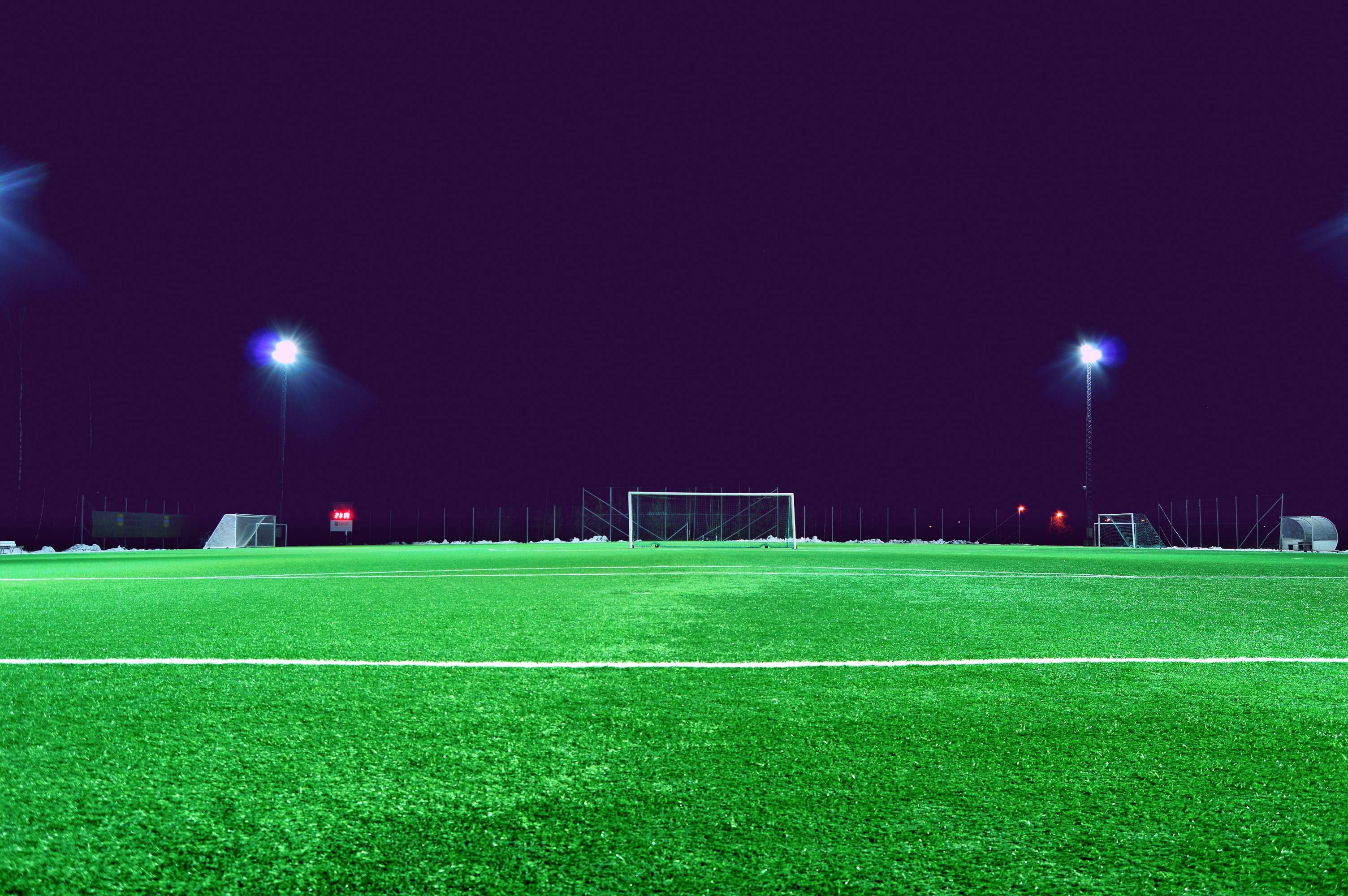 Jalkapallostadion yöllä Taustakuvat