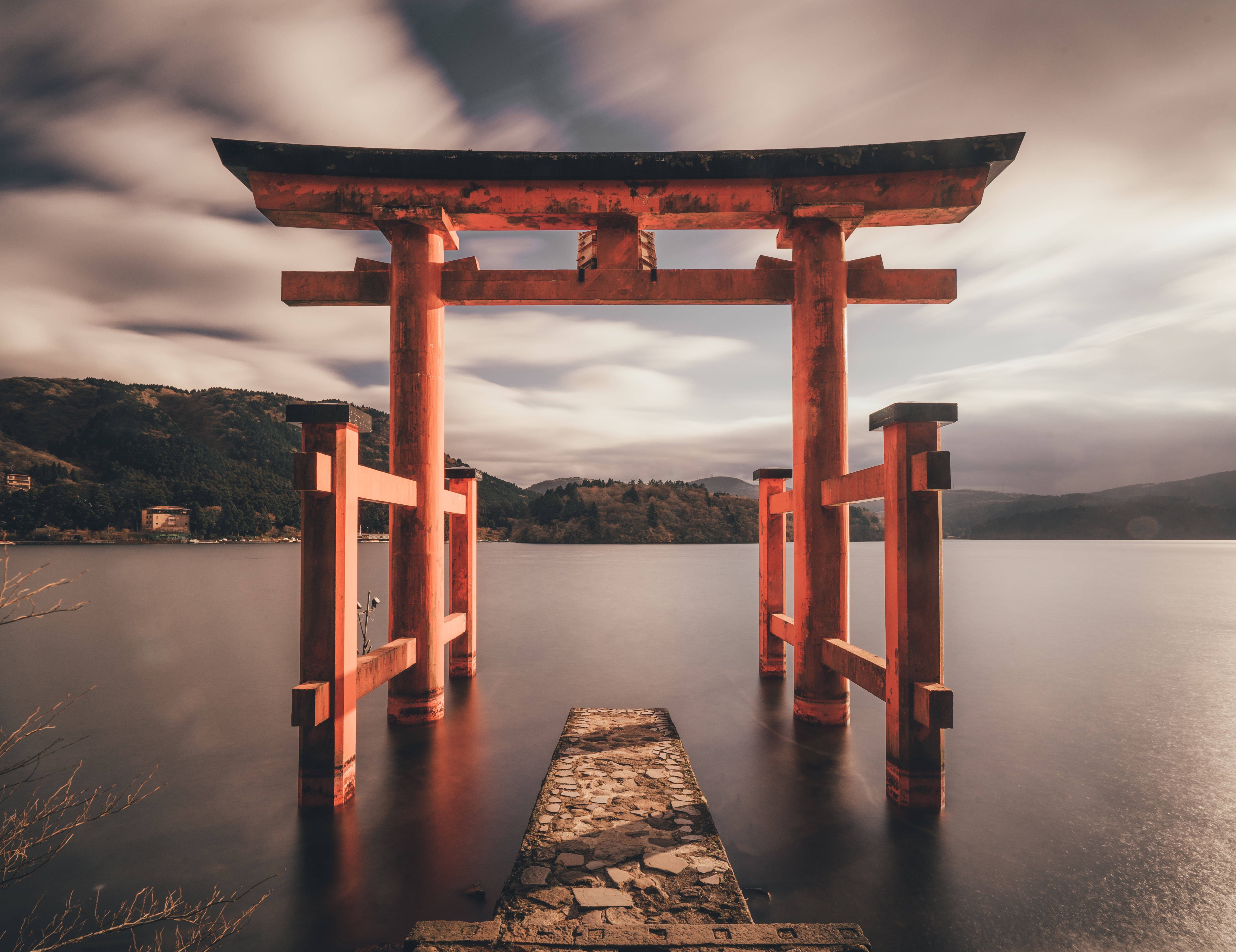 Japani 4K Torii Taustakuvat