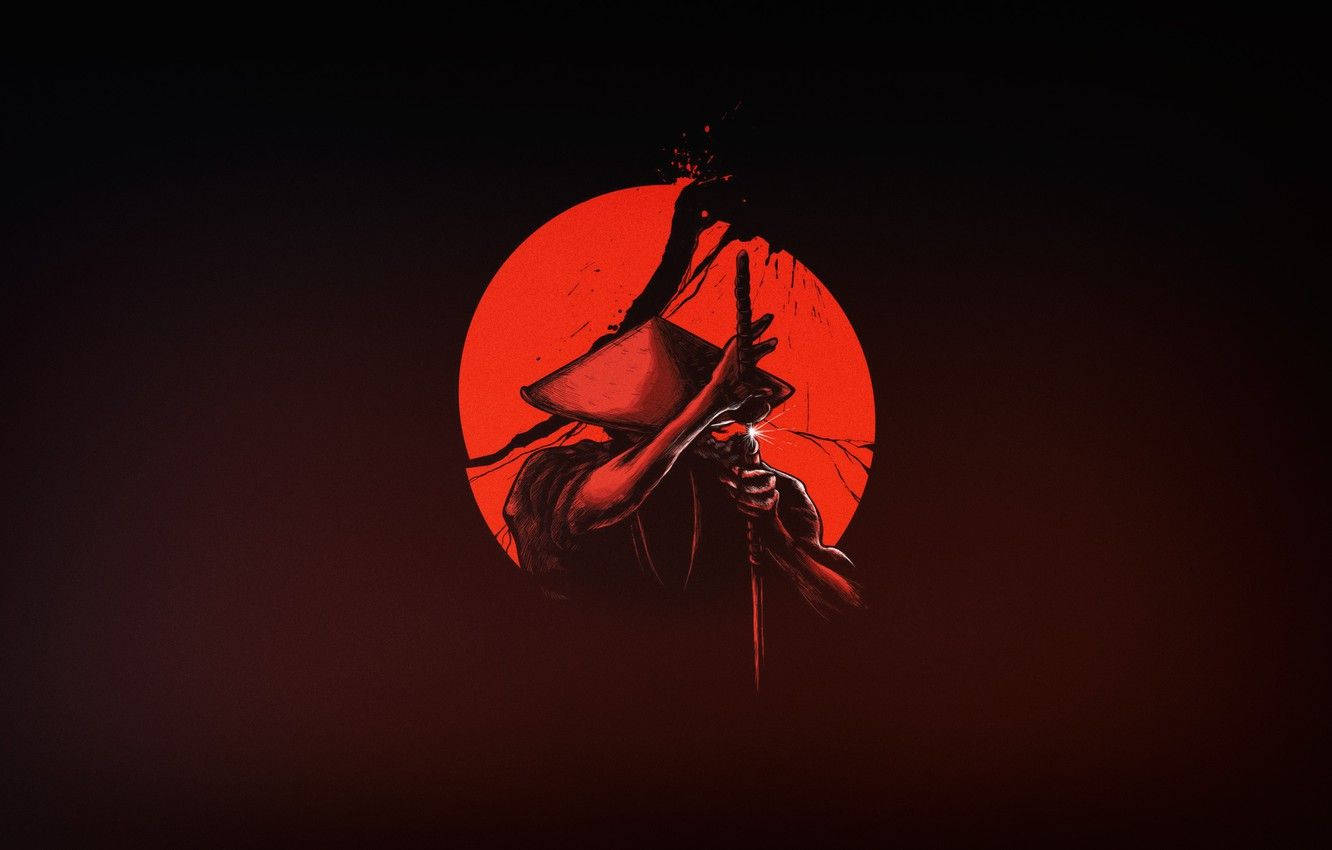 Japanilainen Samurai Katana tuppi Taustakuvat