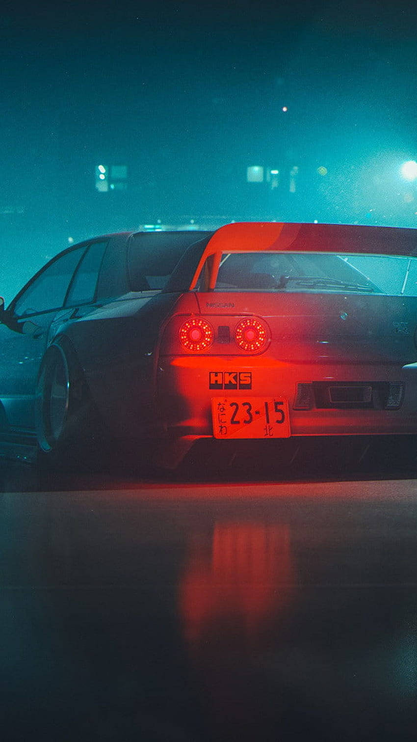 JDM esteettinen auto sumussa Taustakuvat