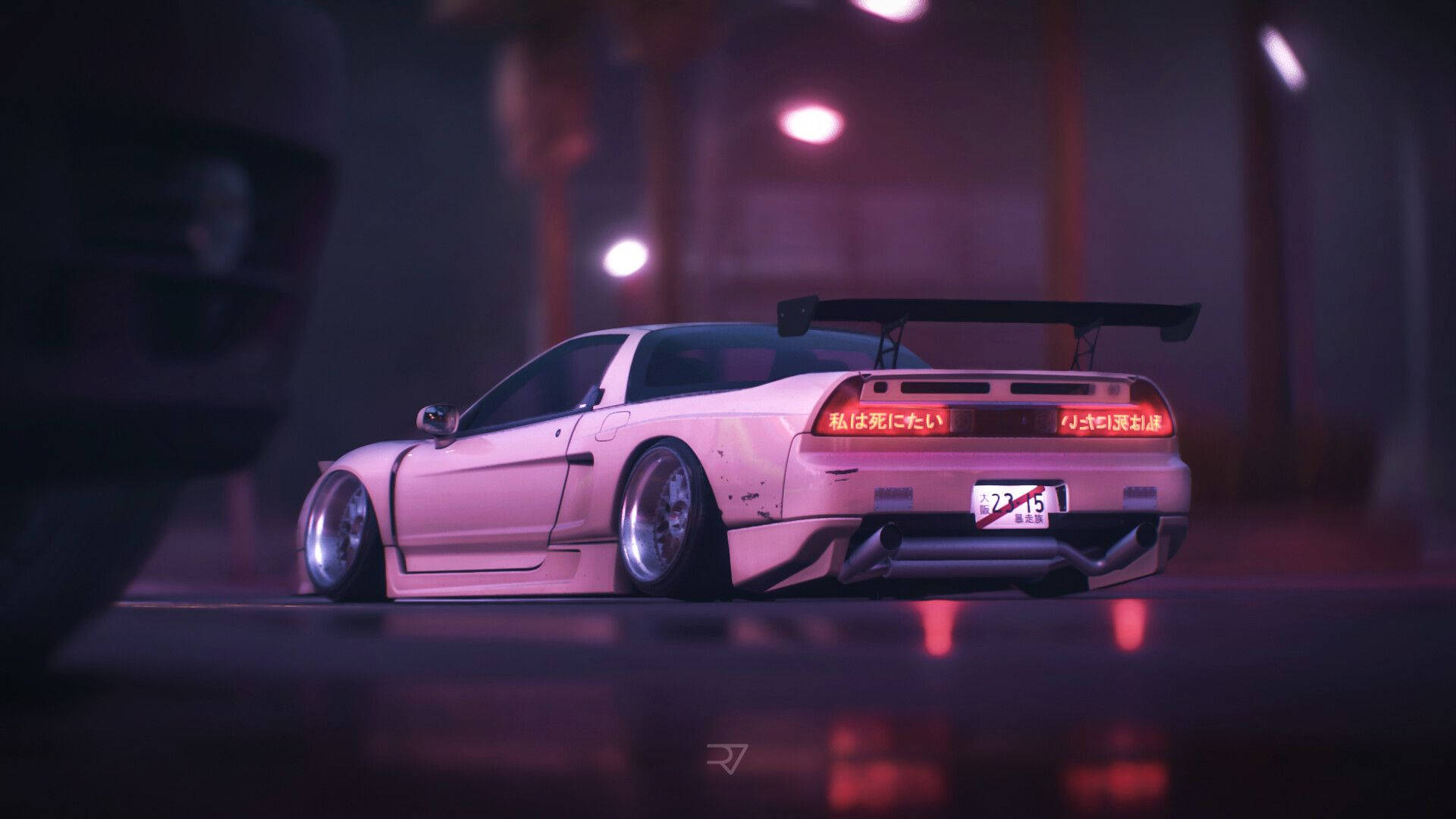 JDM-estetiikka Acura NSX Taustakuvat