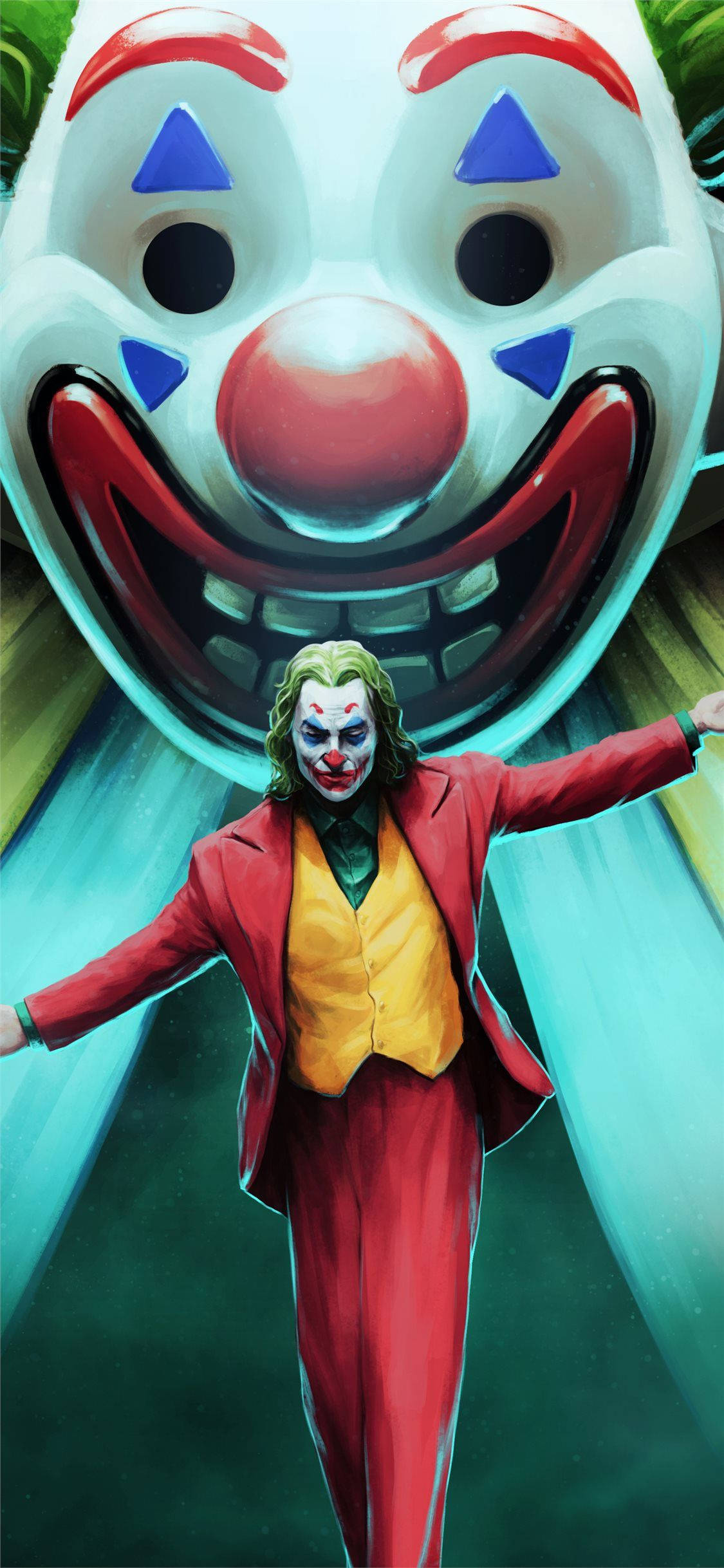 Joker 2019 -elokuvataidetta Taustakuvat