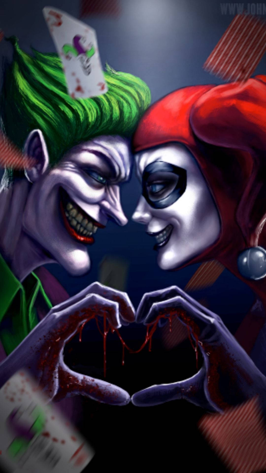 Joker ja Harley Quinn taustakuva
