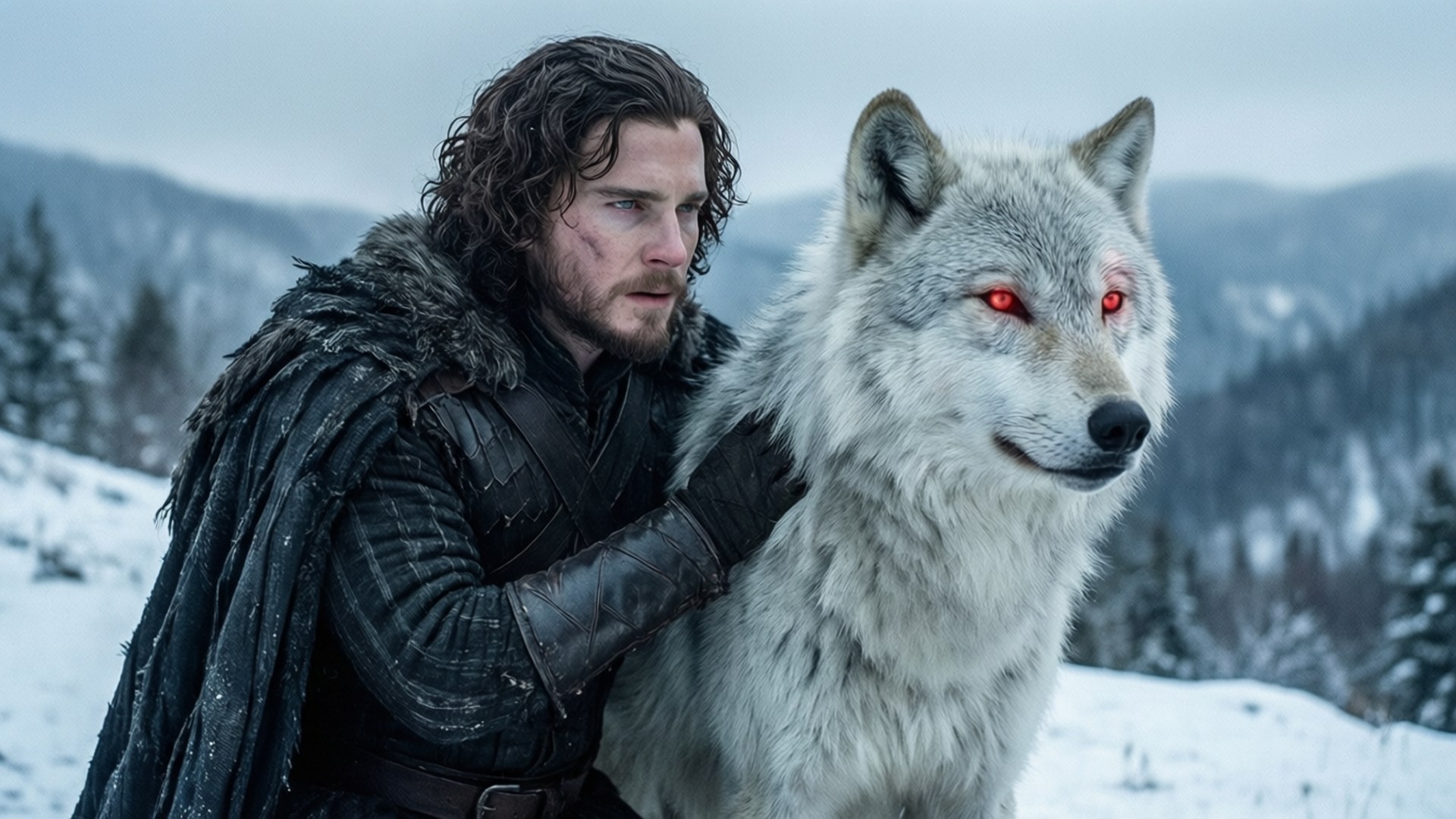 Jon ja Ghost Taustakuvat