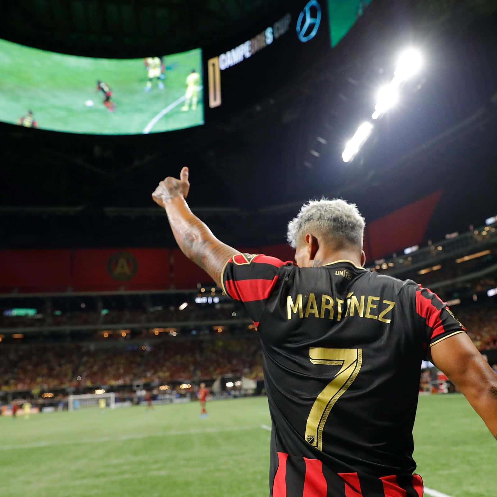 Josef Martinez Campeones Cup -laukaus Taustakuvat
