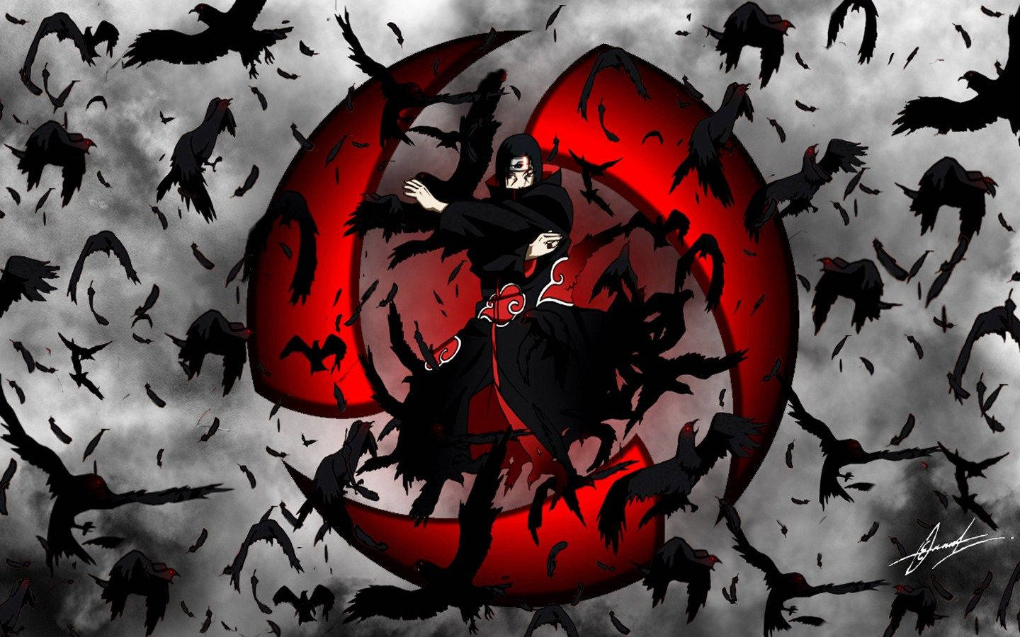 1440x900 valoa voidaan joskus sekoittaa pimeyteen. Itachi