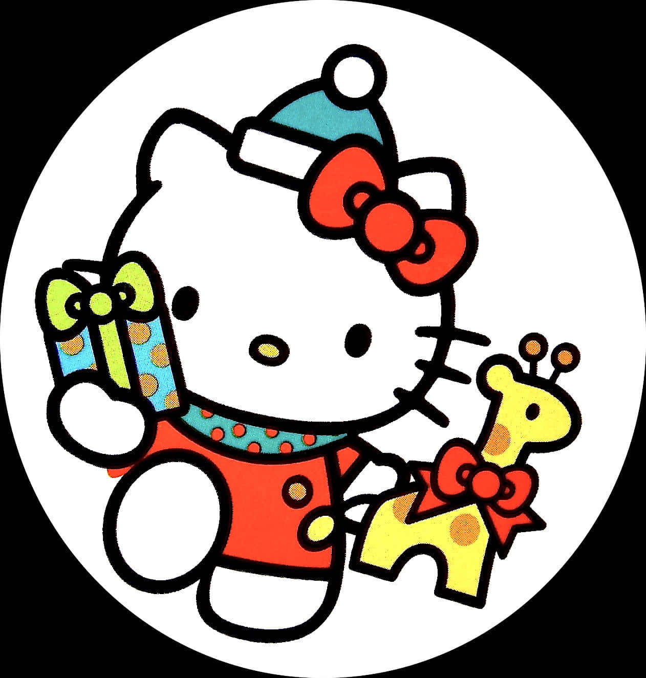 Jouluinen Hello Kitty Sanrio PFP Taustakuvat