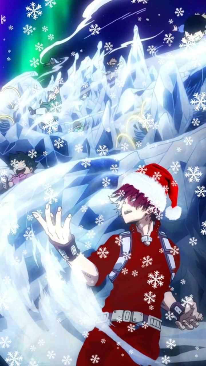 Joulumieltä käänteellä - anime-tyyliin! Taustakuvat