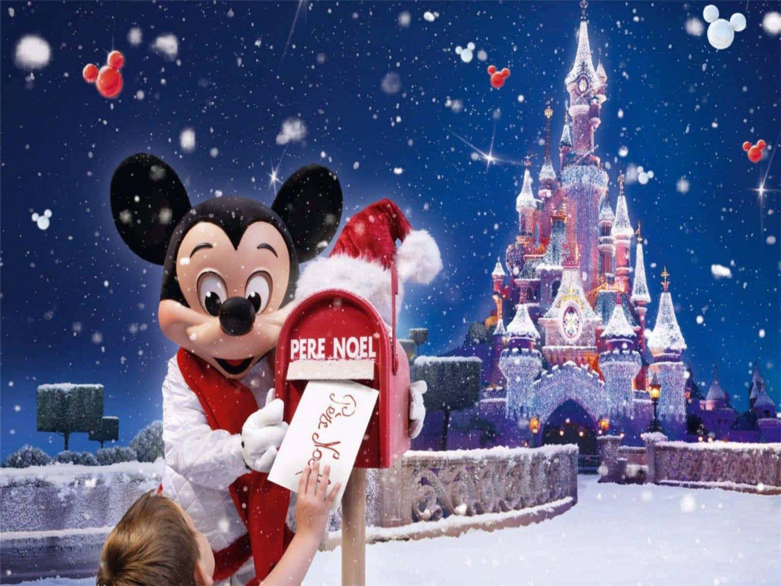 Joulun ilon juhlistaminen Disneyn kanssa Taustakuvat