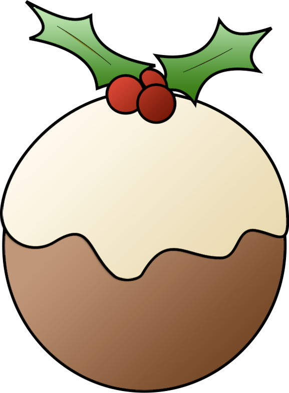 Joulupudding-kuvitus Taustakuvat
