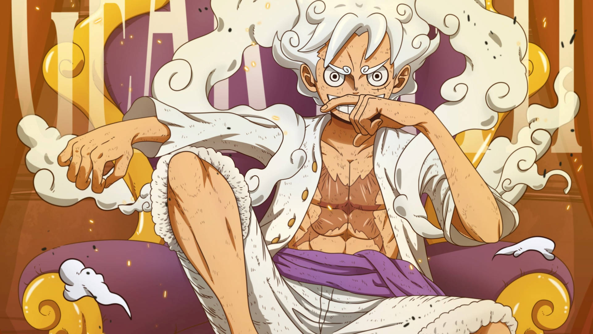 Joy Boy Luffy Tyylikäs Asento Taustakuvat