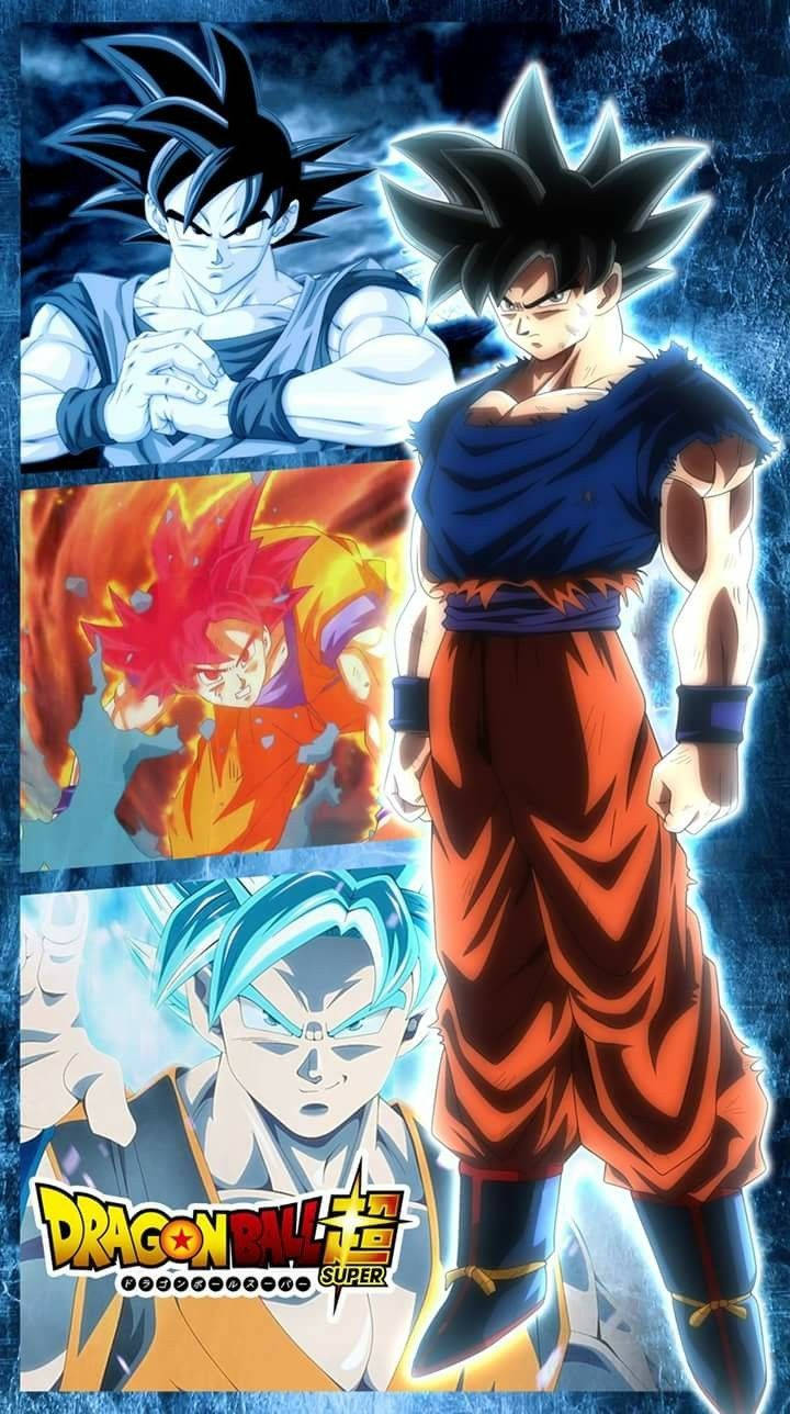 Taustakuva Son Gokusta Dragon Ball Z -julistetyyliin