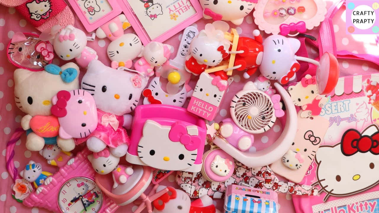 Juhli Hello Kittyn kanssa! Taustakuvat