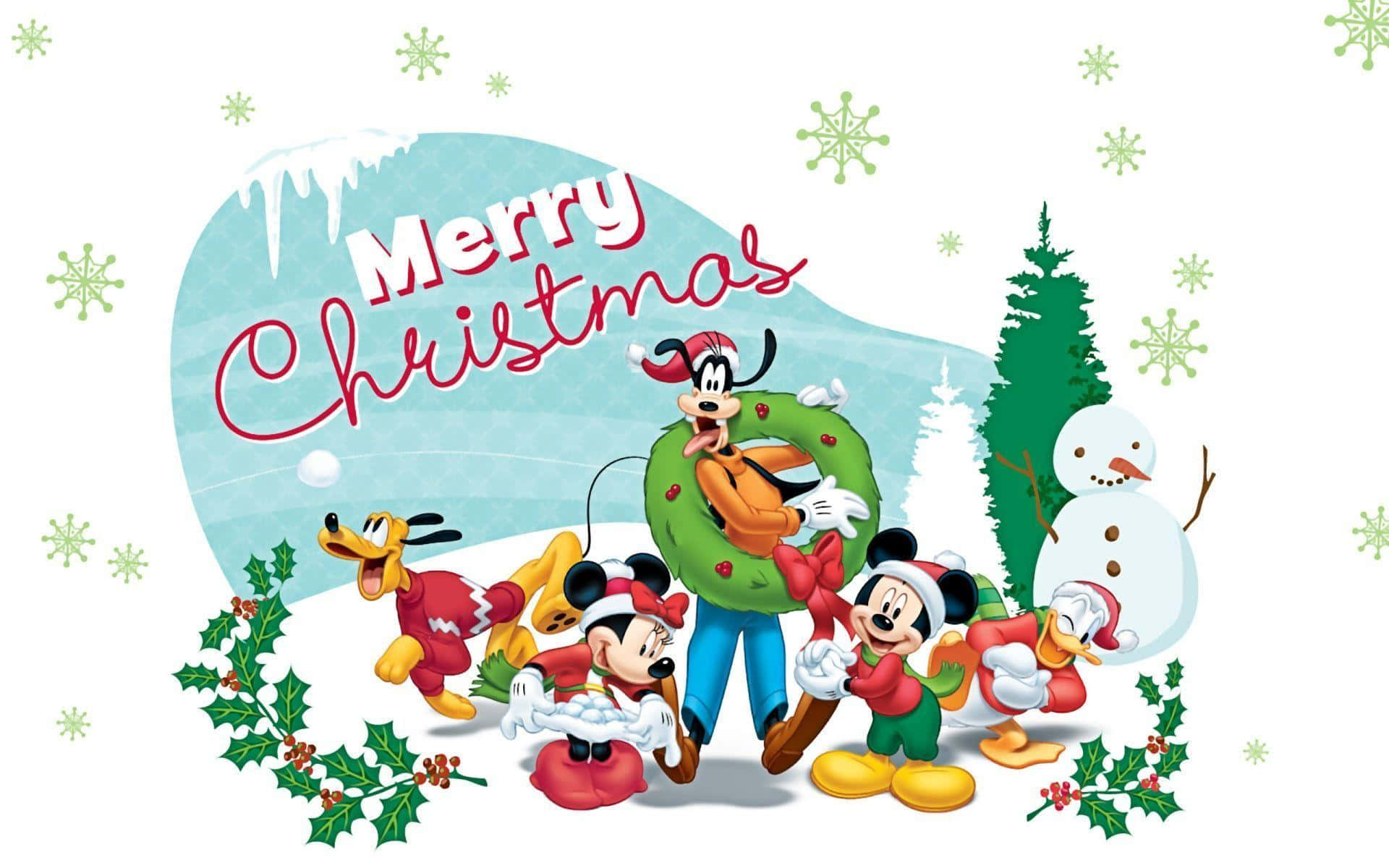 Juhli joulua Disney-taian kanssa Taustakuvat