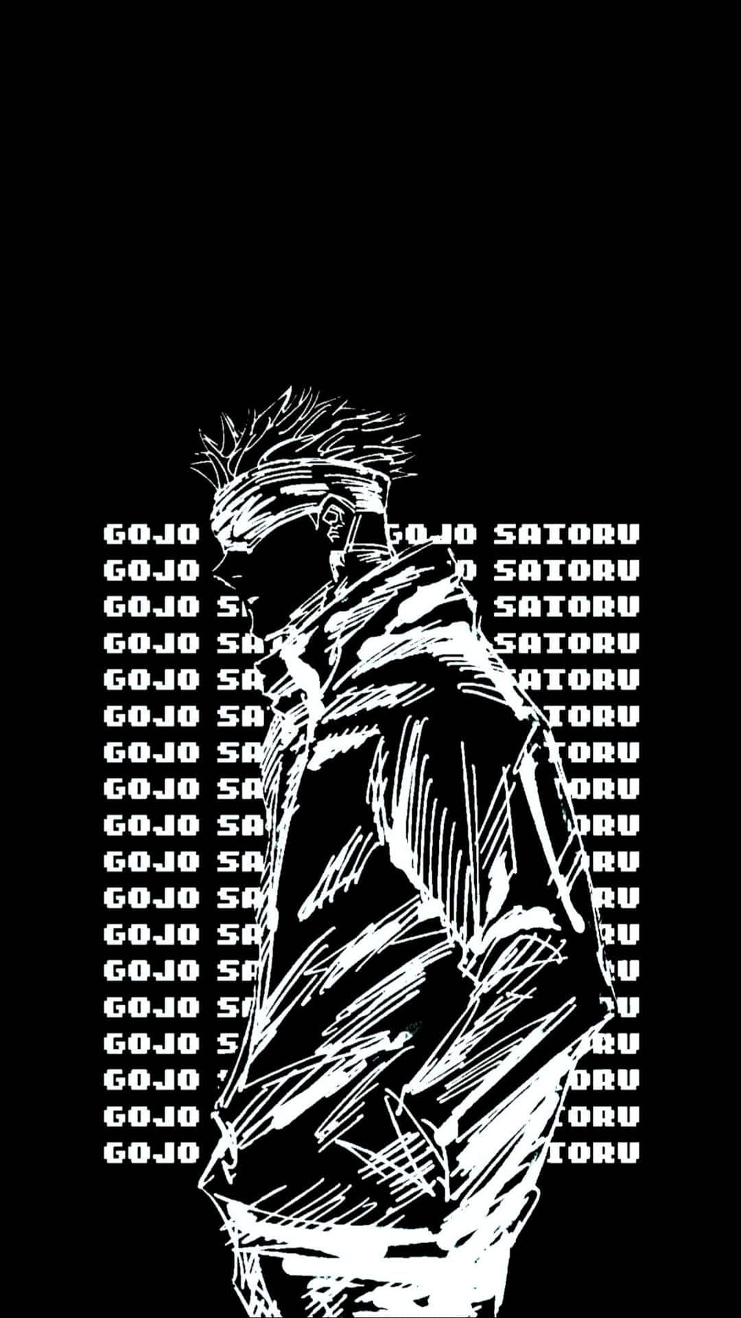 Jujutsu Kaisen Gojo Tumma Estetiikka Anime Taustakuvat