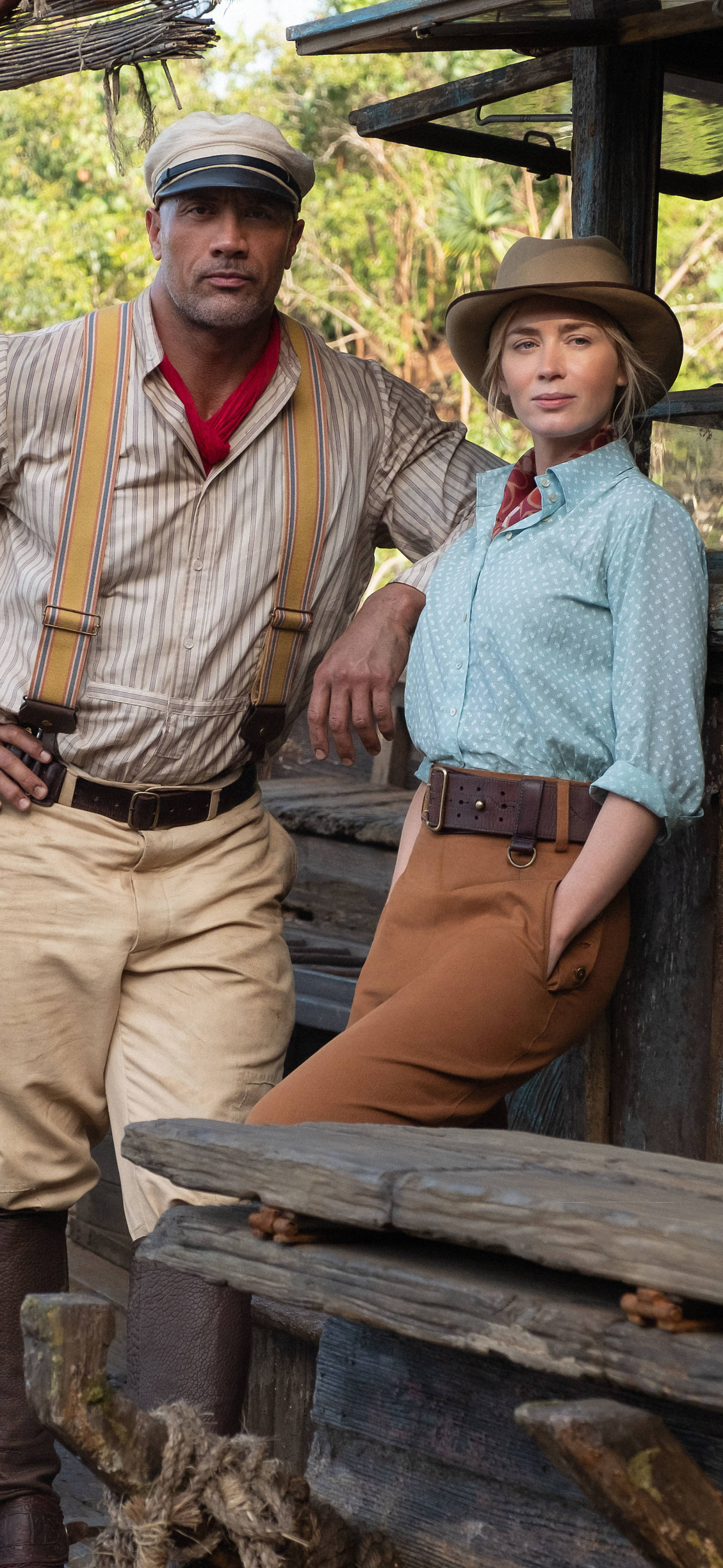 Jungle Cruise Emily Blunt The Rock Taustakuvat
