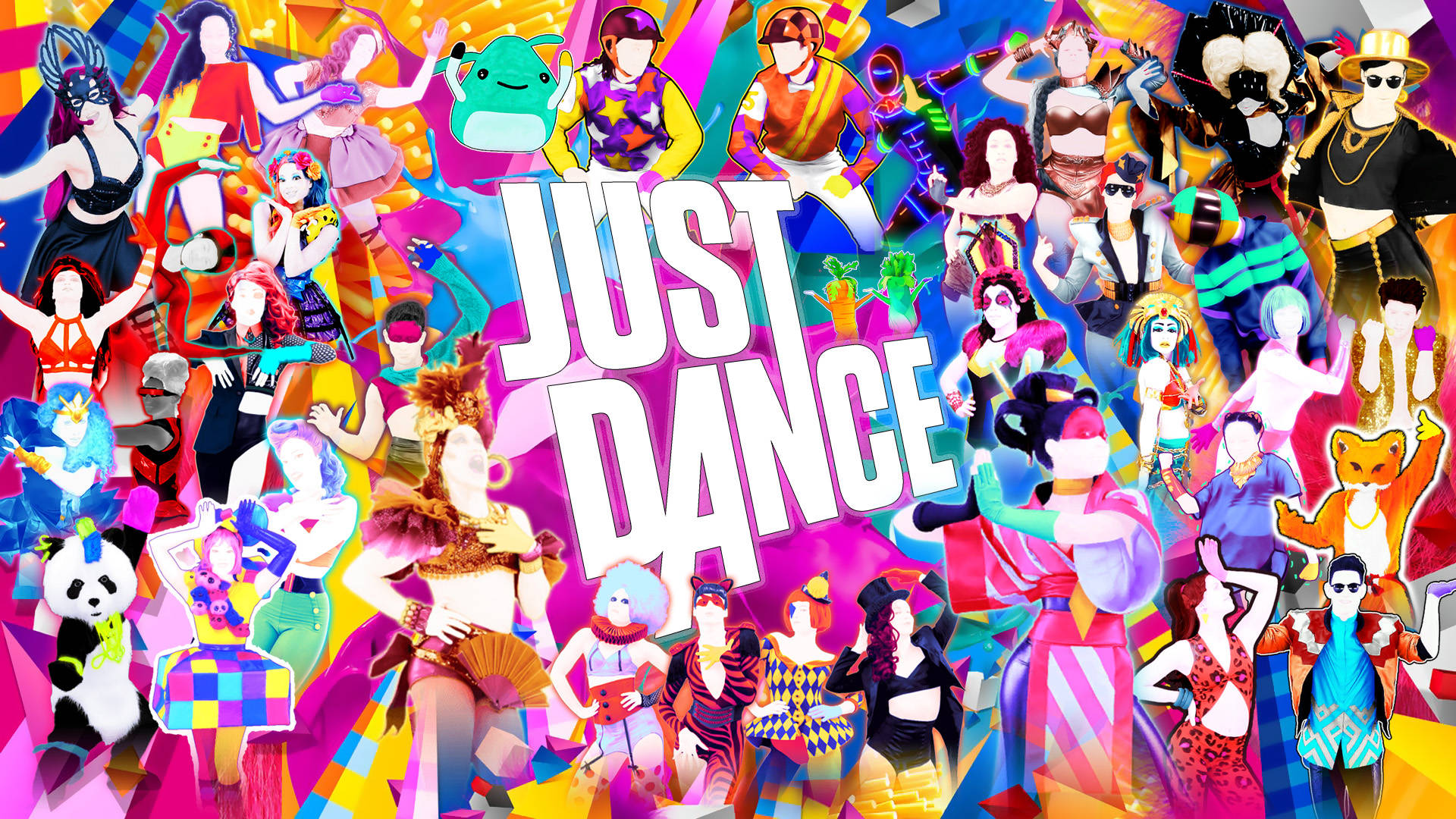 Just Dance -videopeli Taustakuvat