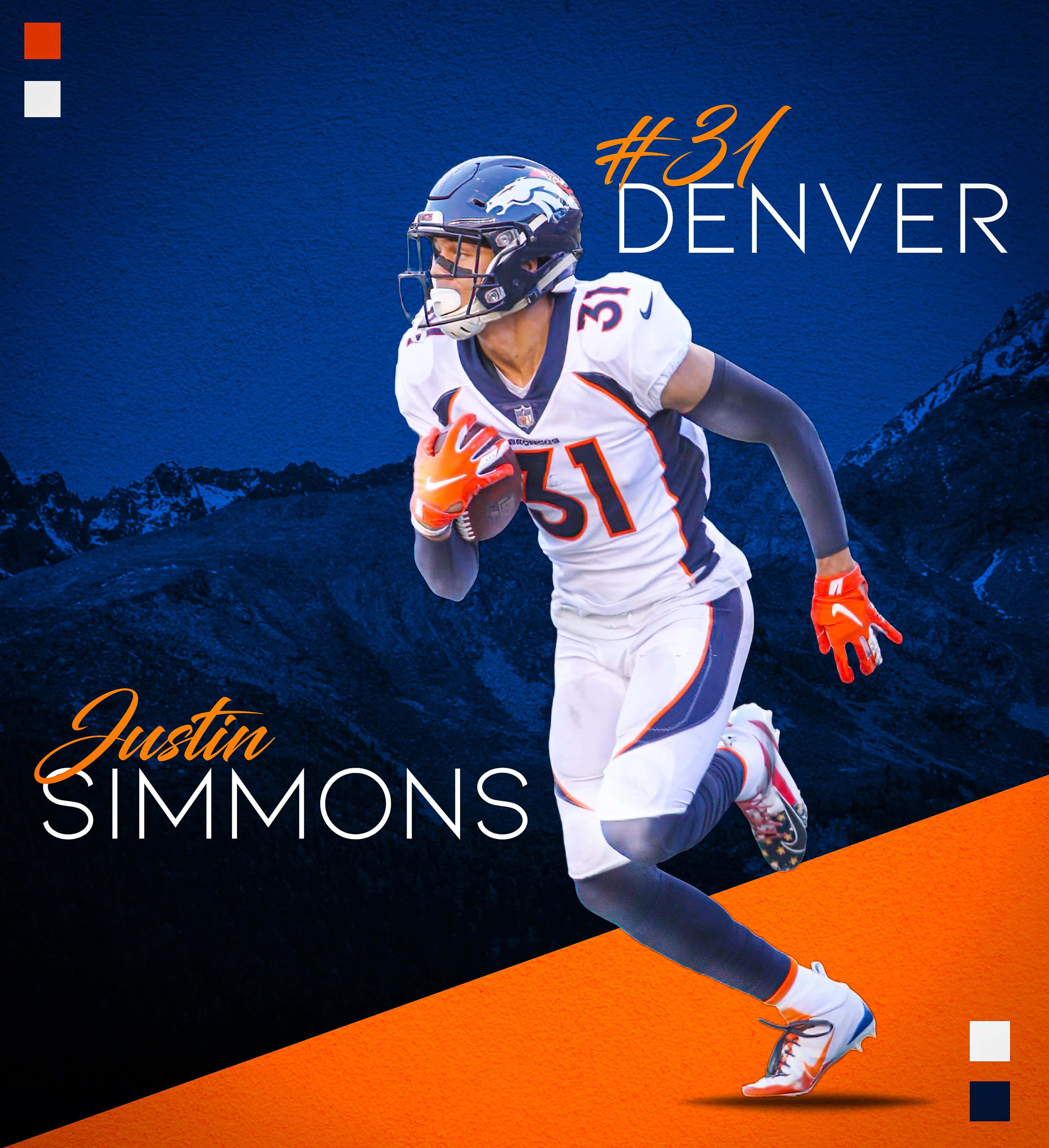 Justin Simmons Denverille Taustakuvat