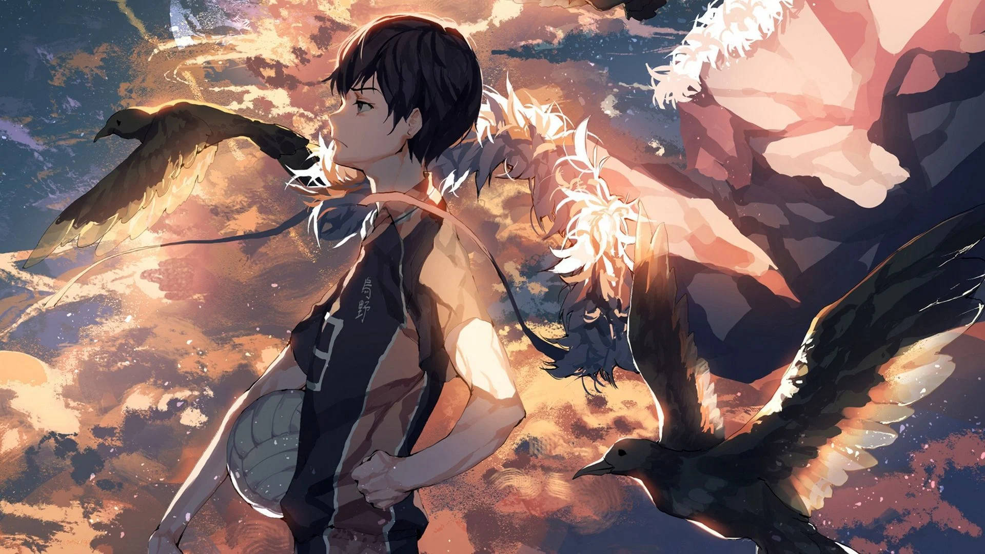 Kageyama Haikyuu Työpöytä Taustakuvat