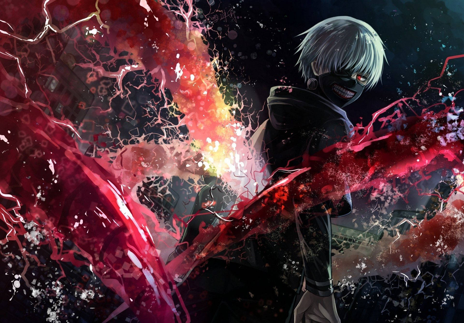 Kaikki Anime Tokyo Ghoul Ken Kaneki Taustakuvat
