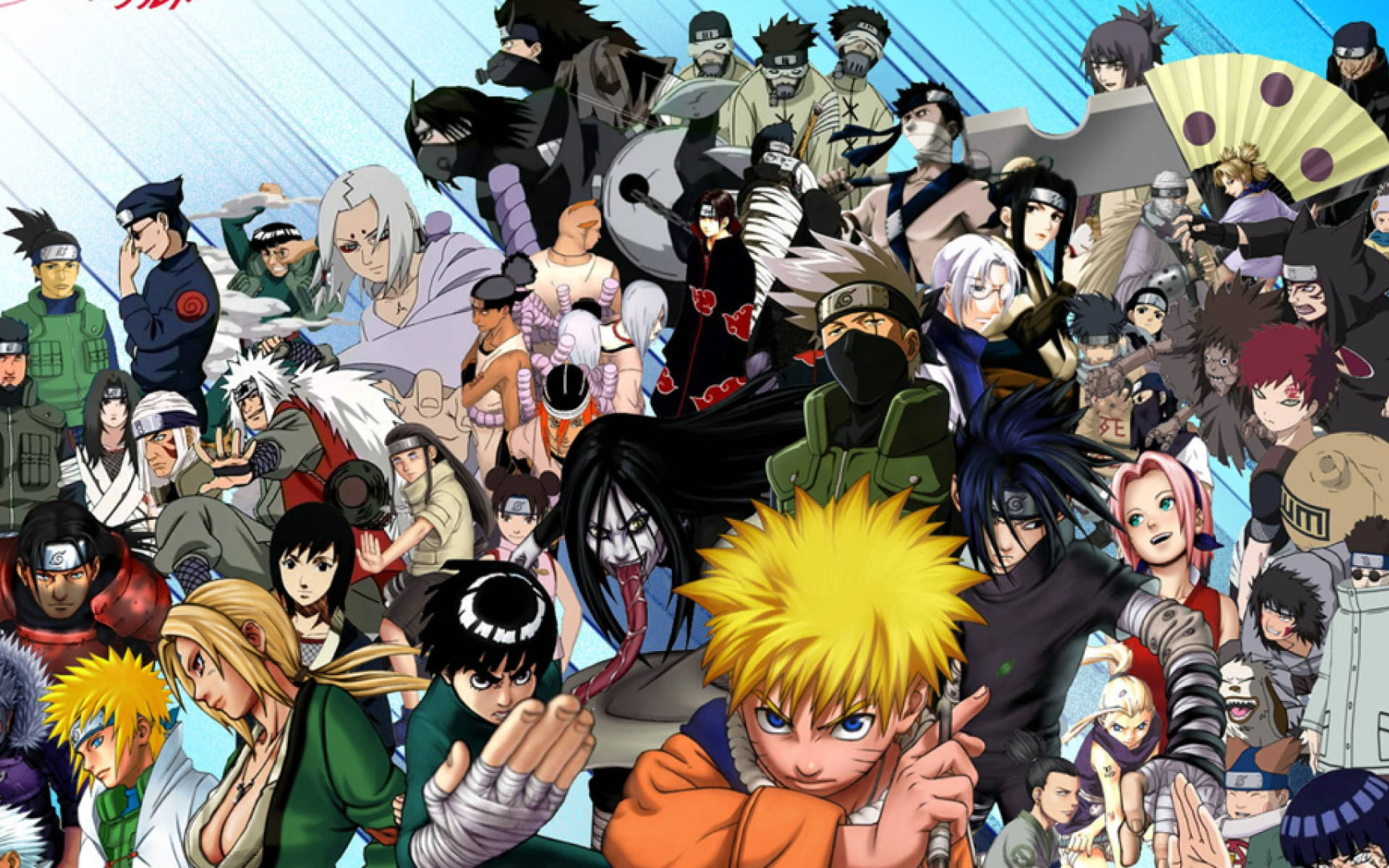 Kaikki Naruto-hahmot Taustakuvat